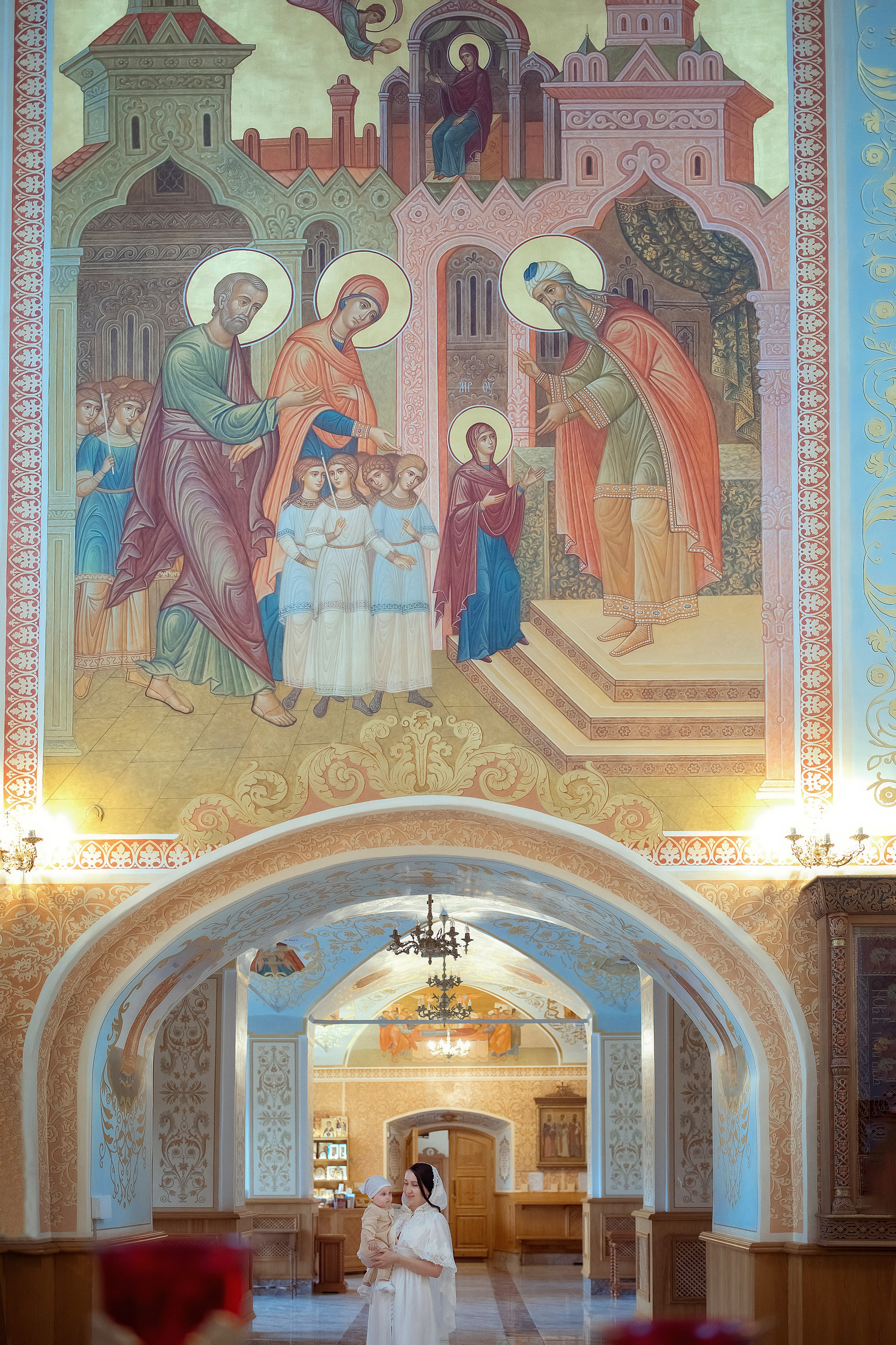 Крещение Софии Храм Введения Пресвятой Богородицы. Фотограф на крещение и венчание