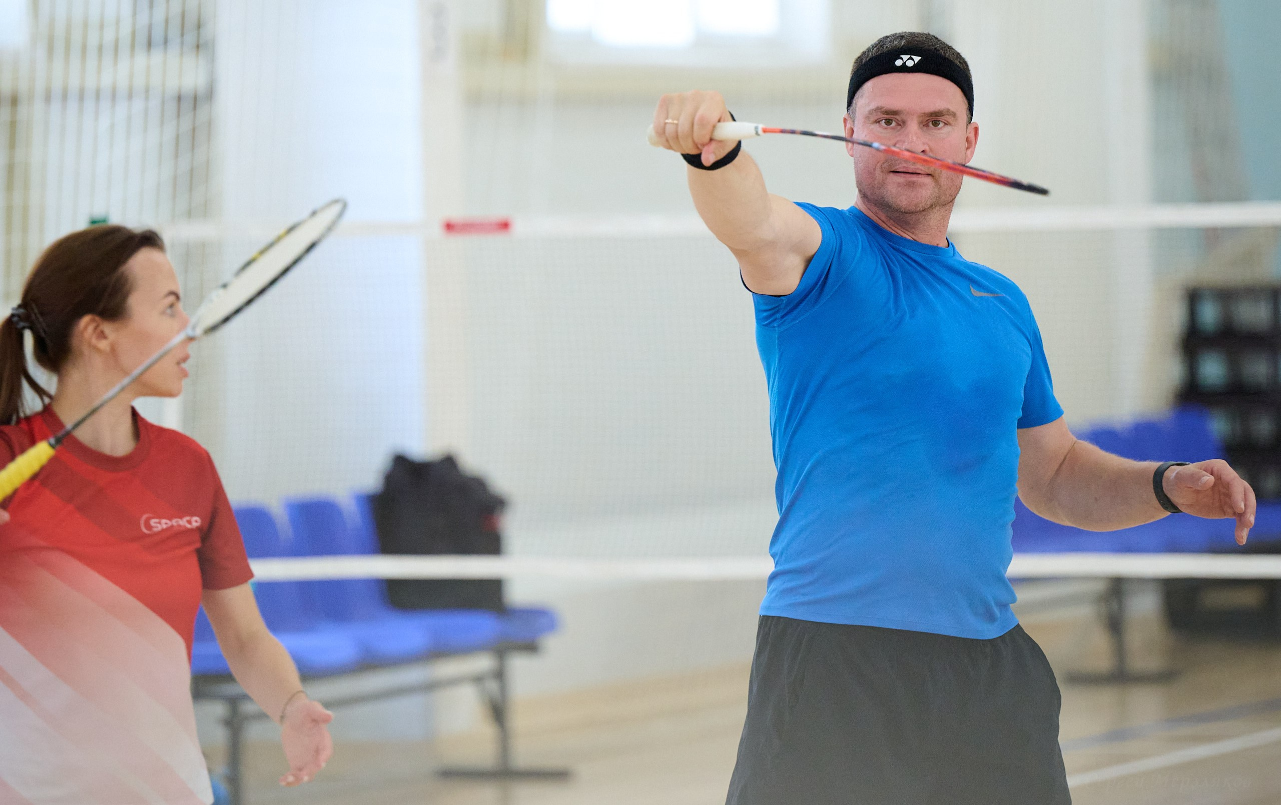 Бадминтон. Мастер-класс Любови Сухановой. Ижевск. 20.07.2024. Спортивный репортажный фотограф в Ижевске Сергей Мерзляков