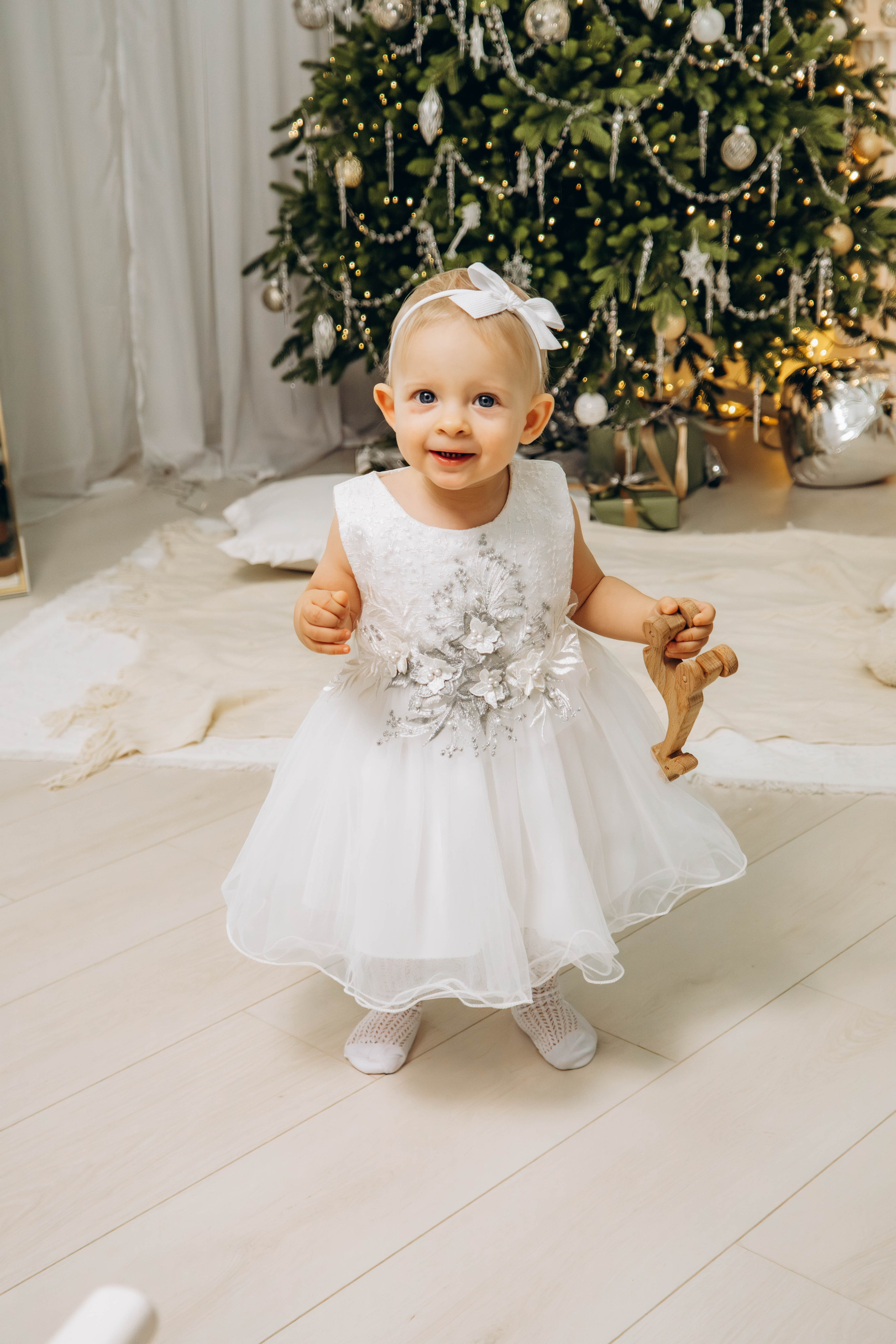 Съемка на годик малышки. Студия «LuLu». Фотограф Москва Валерия Веденина