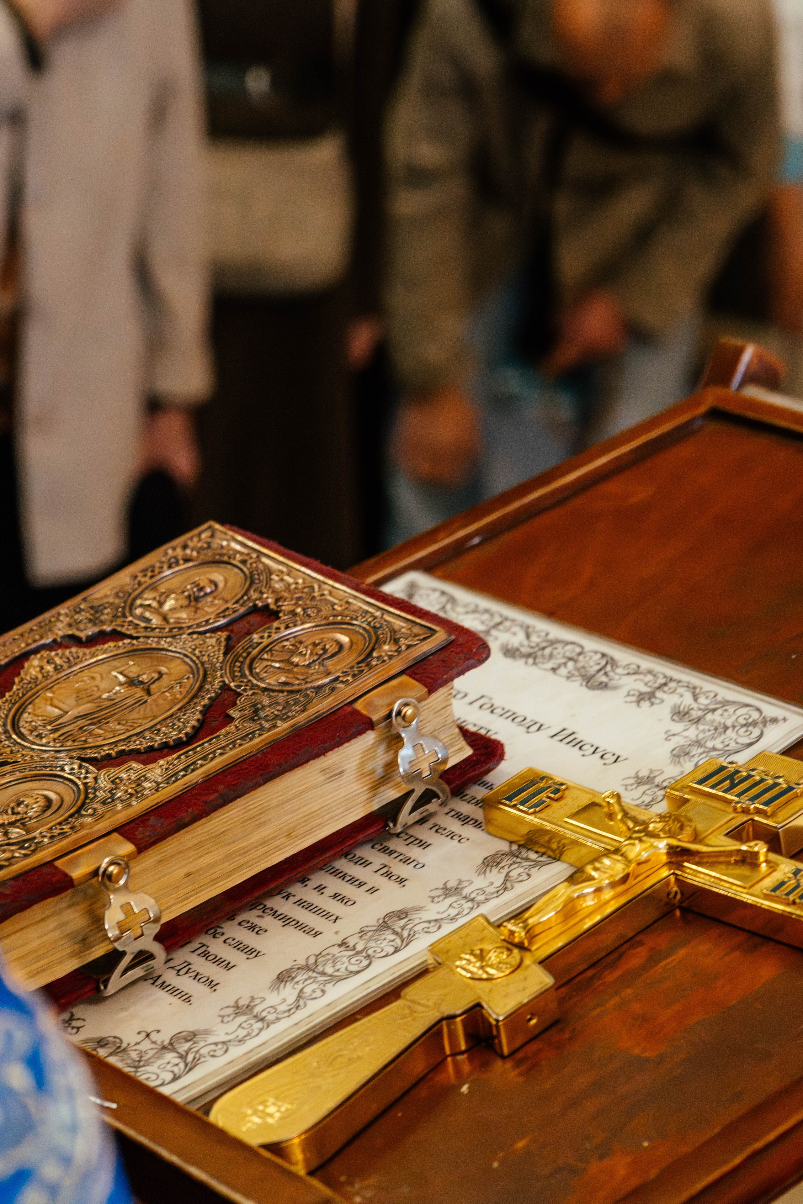 Литургия в храме иконы Божией Матери «Живоносный Источник» в Царицыне. Фотограф Москва Валерия Веденина