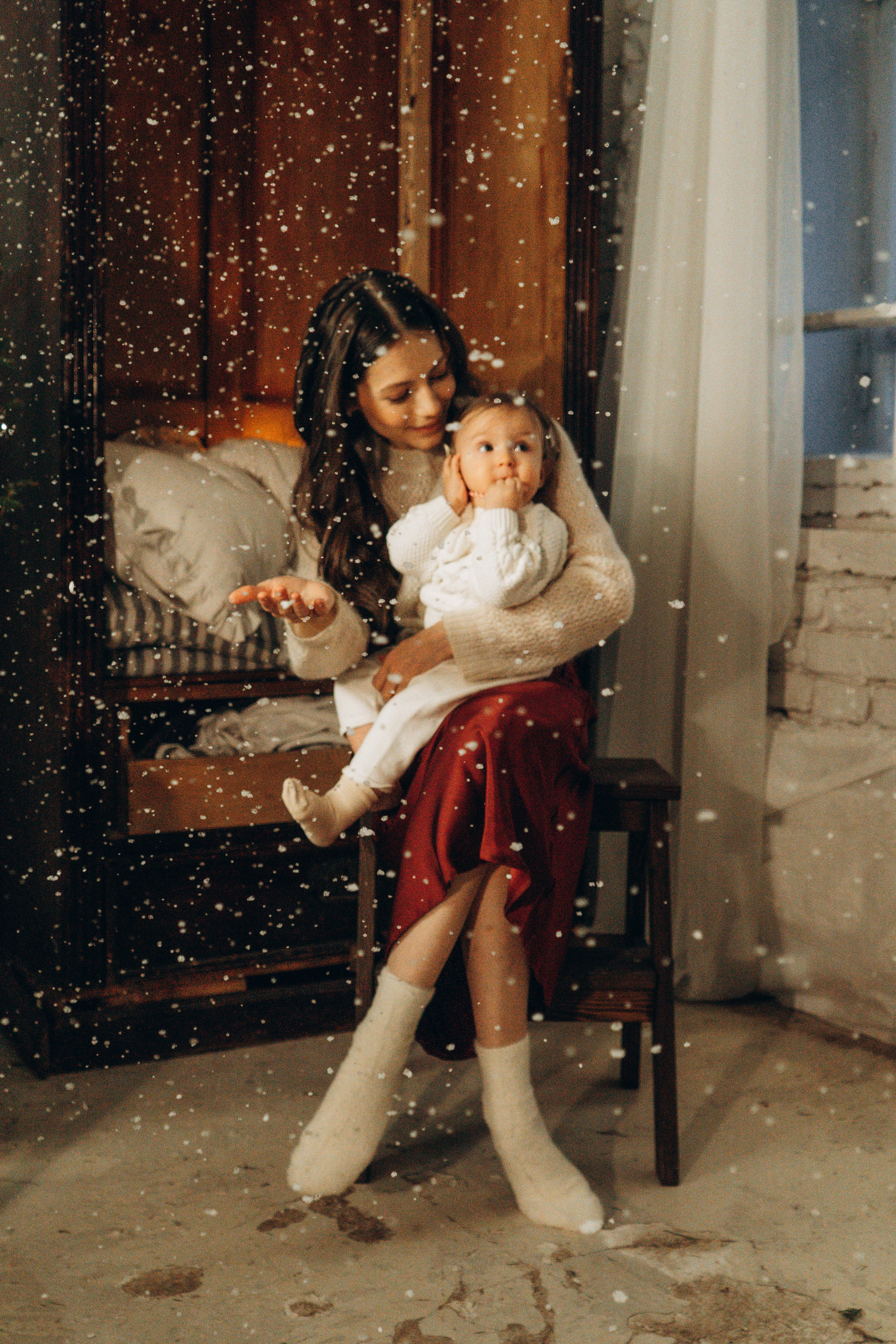 Анастасия и Мира. Студия «Мох». Фотограф Москва Валерия Веденина