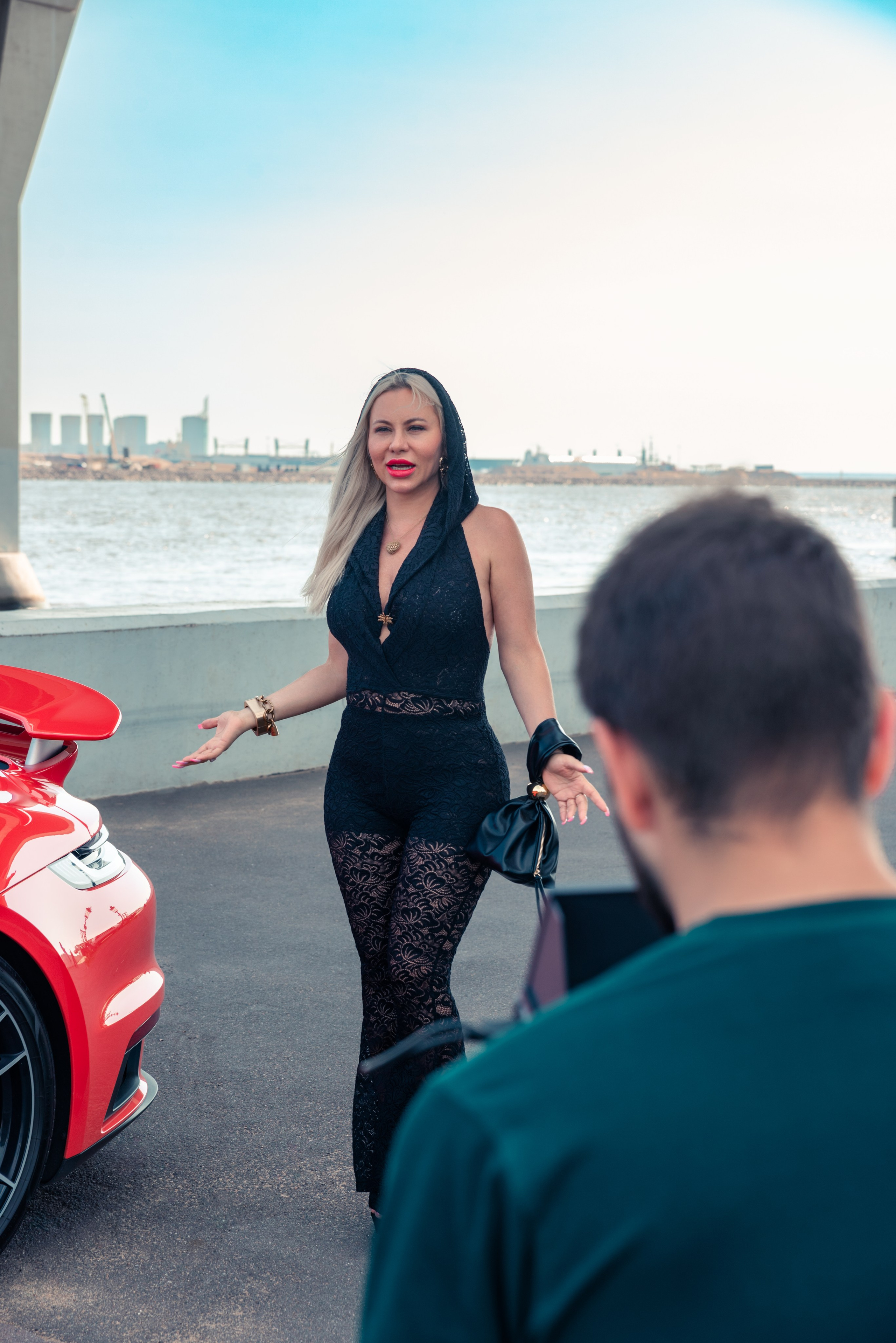 Мирослава, репортаж со съёмок клипа. Фотограф в Санкт-Петербурге Виктор Кудряшов