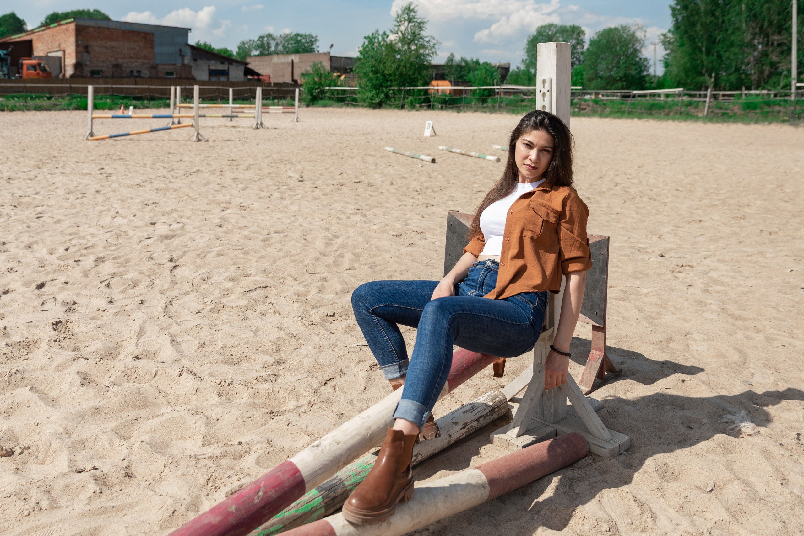 Кристина и конь Неон. Фотограф в Санкт-Петербурге Виктор Кудряшов