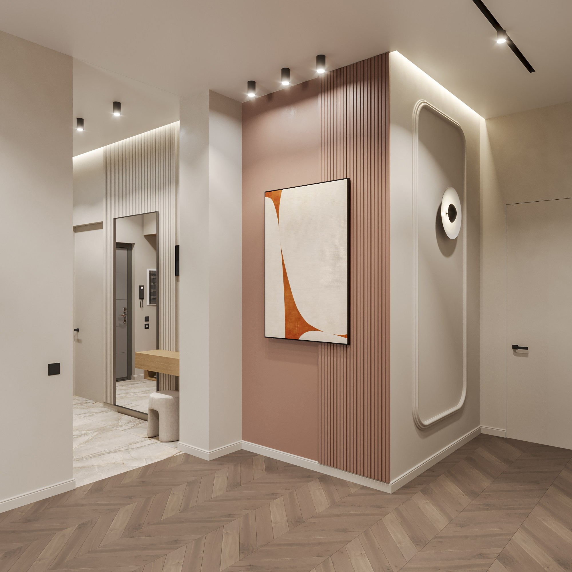 Пентхаус 170 м². Студия дизайна