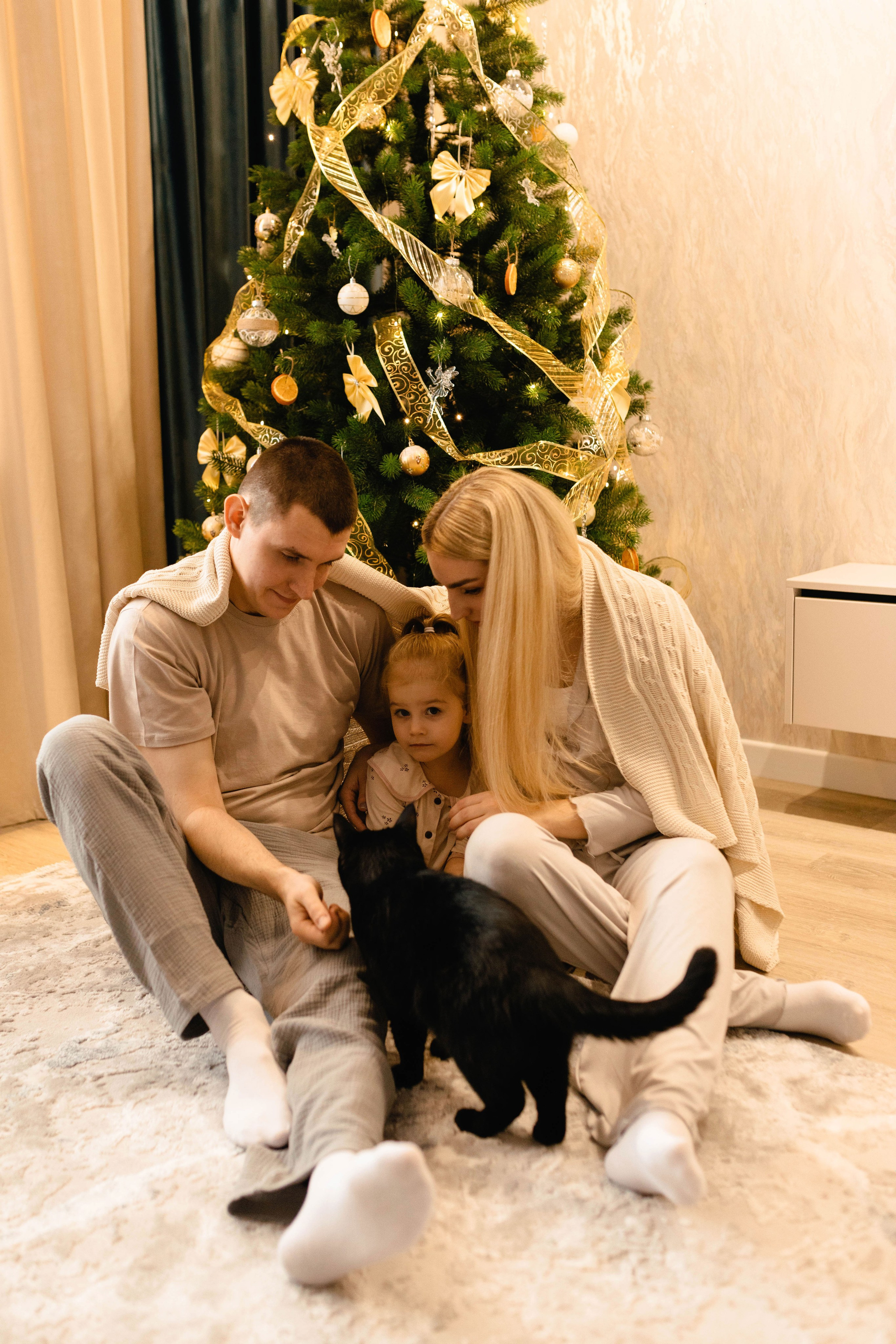 Домашняя семейная Новогодняя съемка. Свадебный и семейный фотограф во Владимире Белашова Анастасия