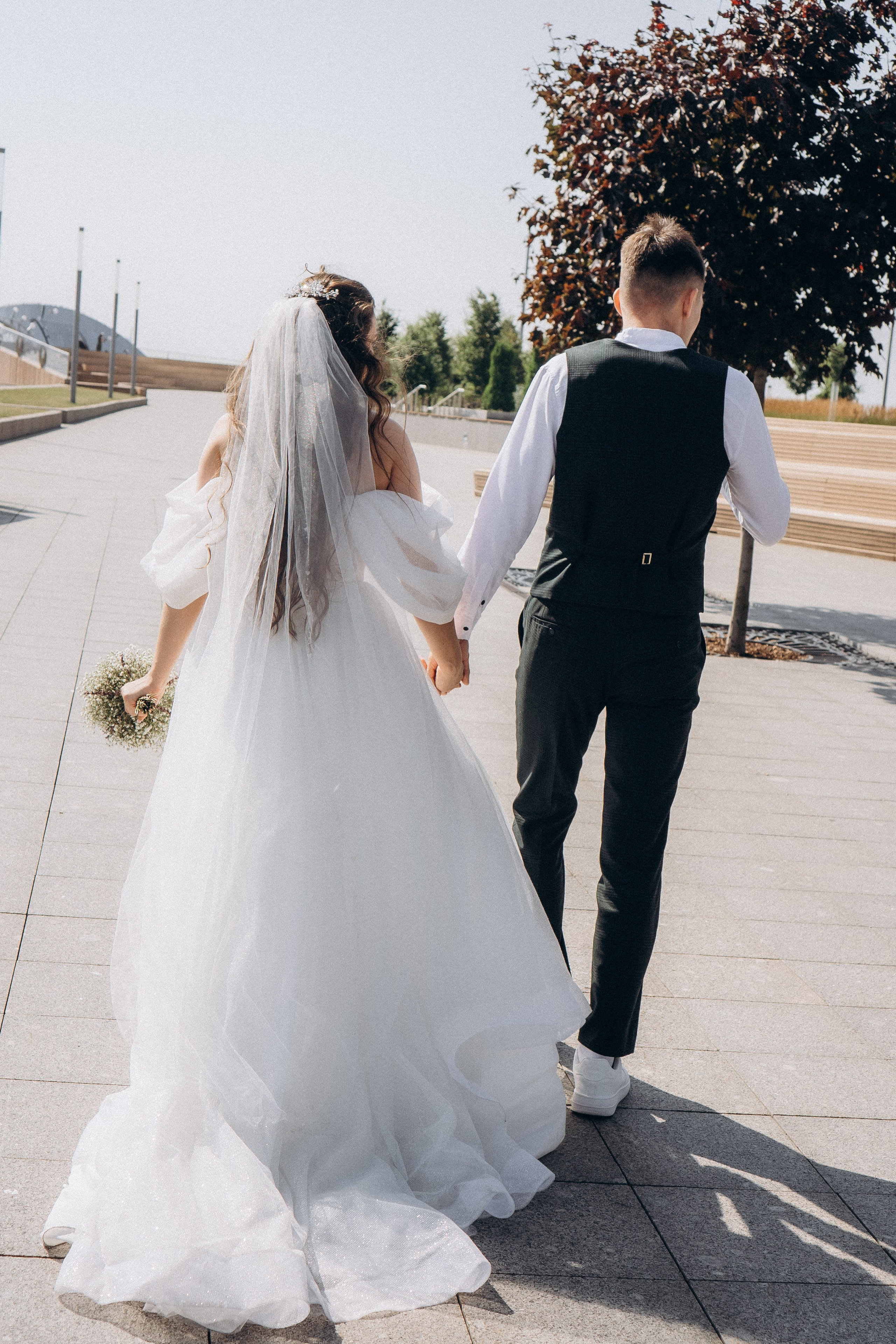 СВАДЕБНАЯ СЬЕМК В ПАРКЕ 300-ЛЕТИЯ. Профессиональный фотограф, Санкт-Петербург — Виктория Богомолова