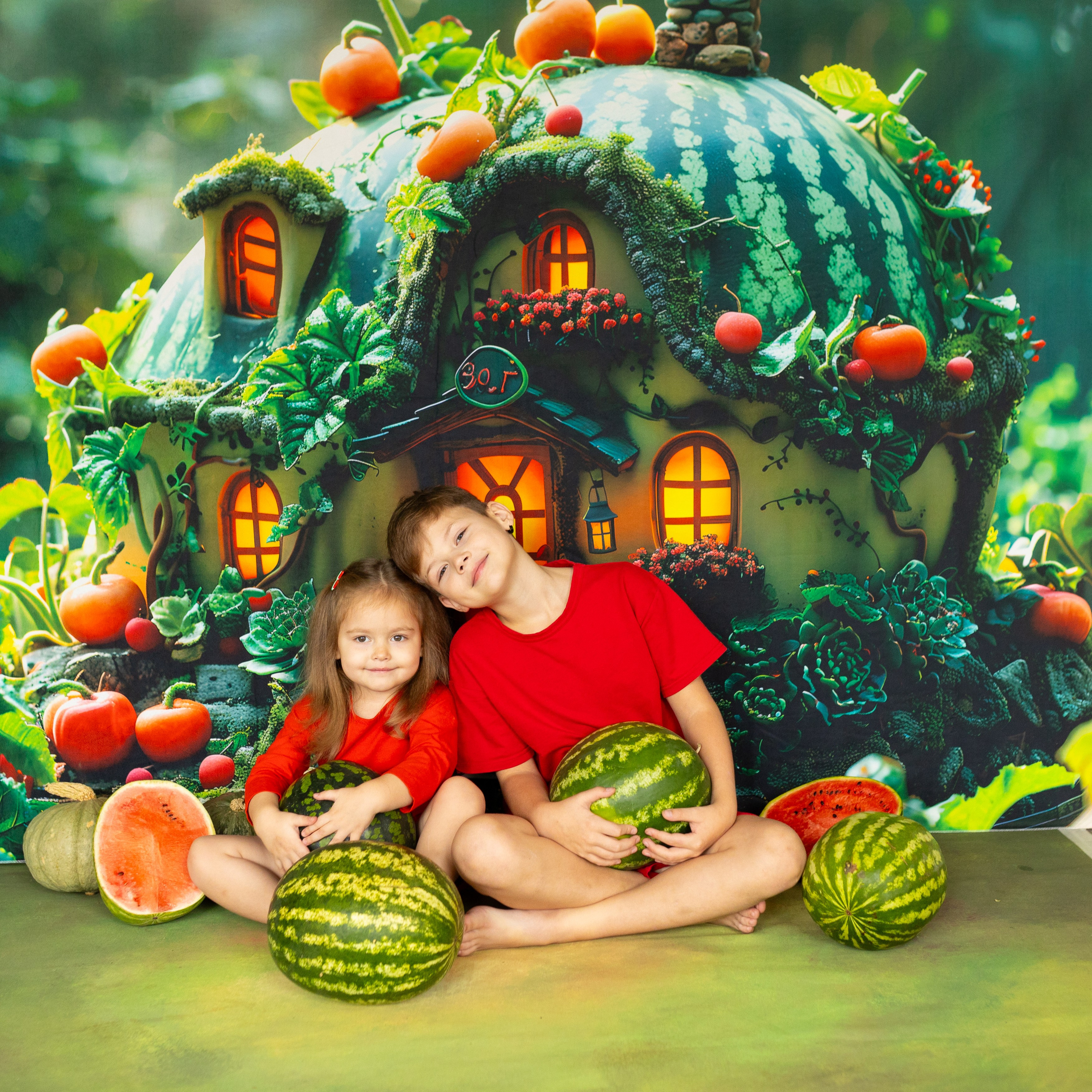 Тыквенно-арбузные фотодни. Фотограф новорожденных. Детский и семейный фотограф Марьяна Юдина