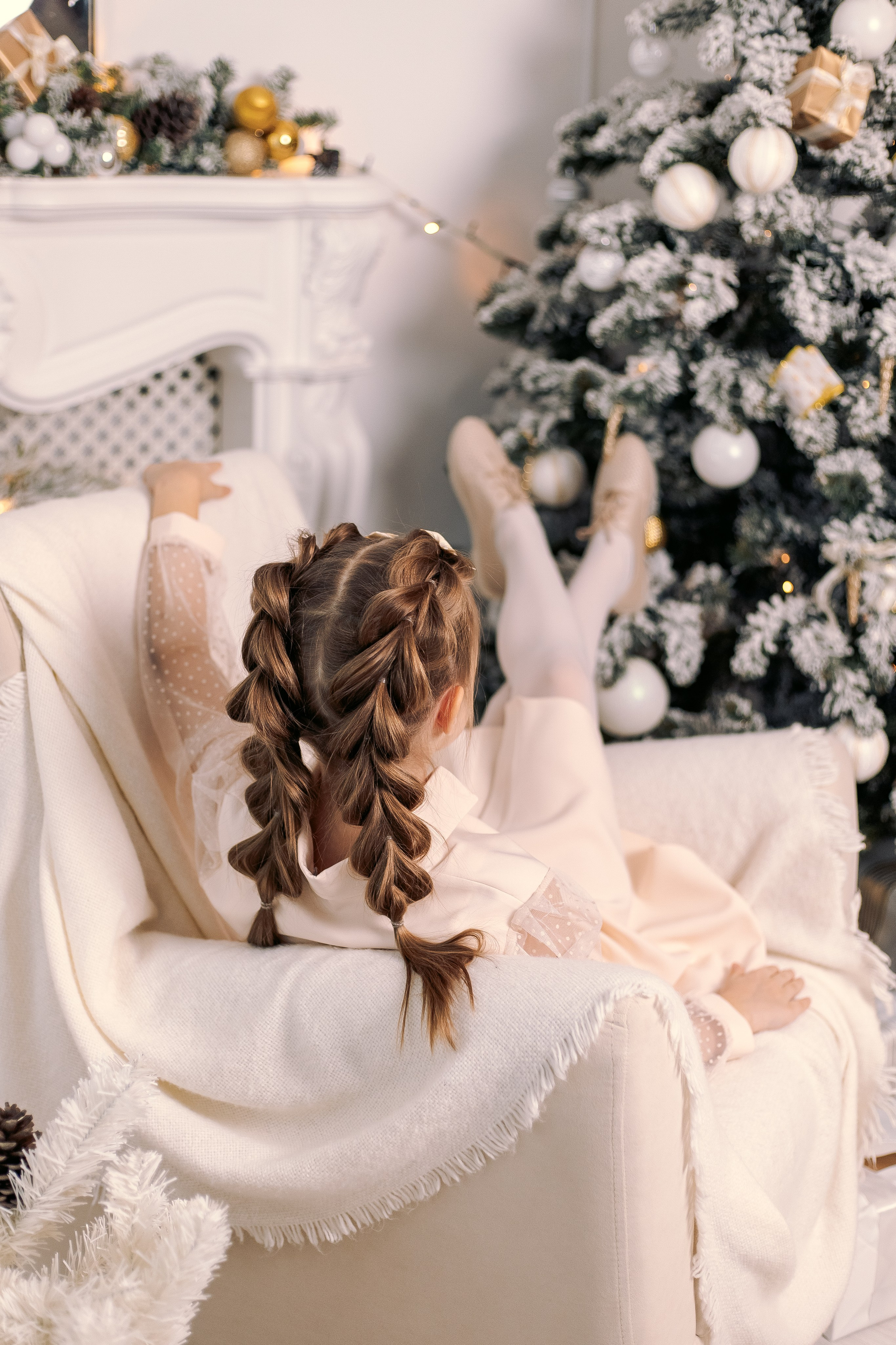 Новогодняя семейная фотосессия в студии OLFI. Фотограф в Санкт-Петербурге, Анна Скворцова