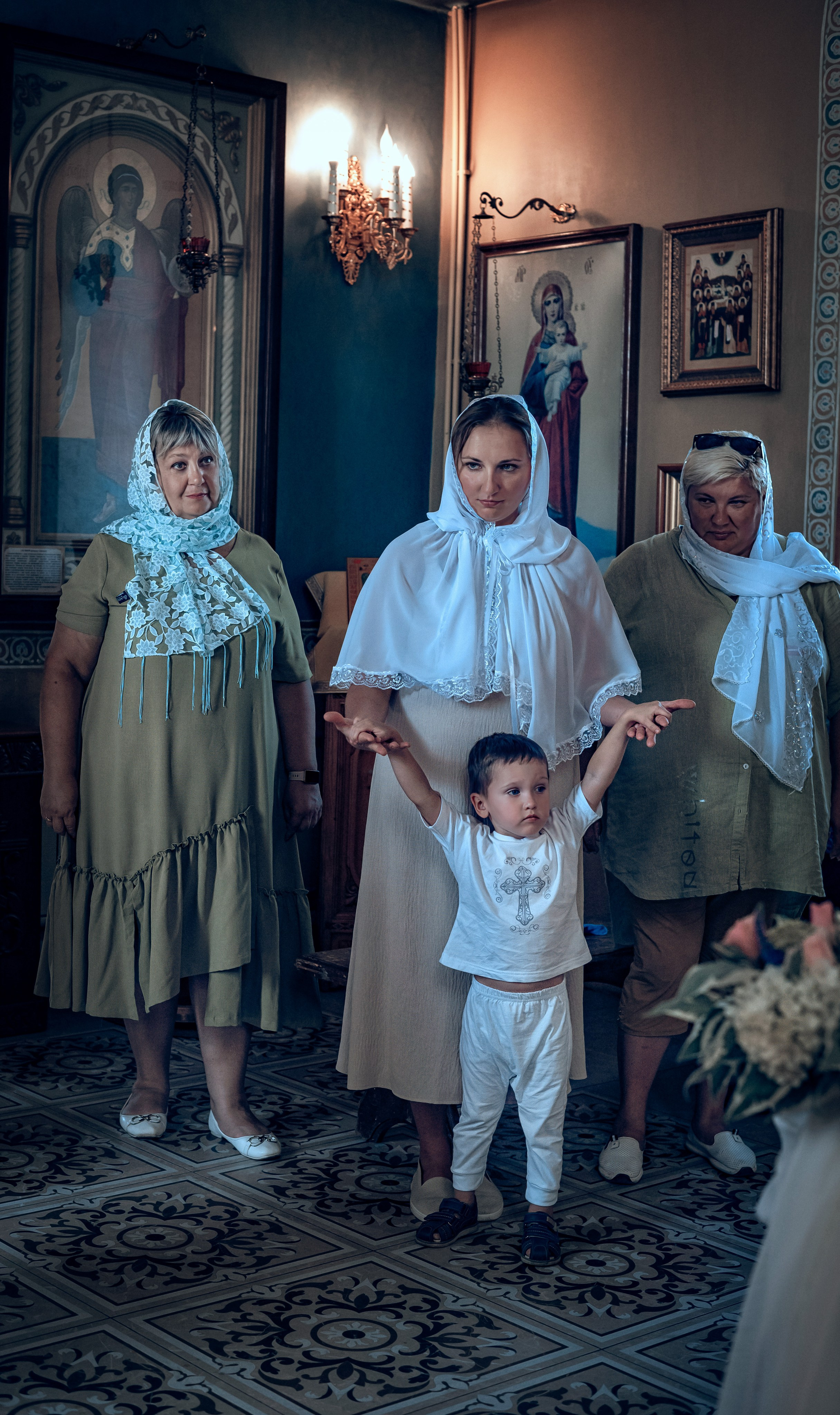 Съемка таинства крещения в Красноярске. Фотографы крещения/венчания  Красноярск Татьяна и Вячеслав Переваловы