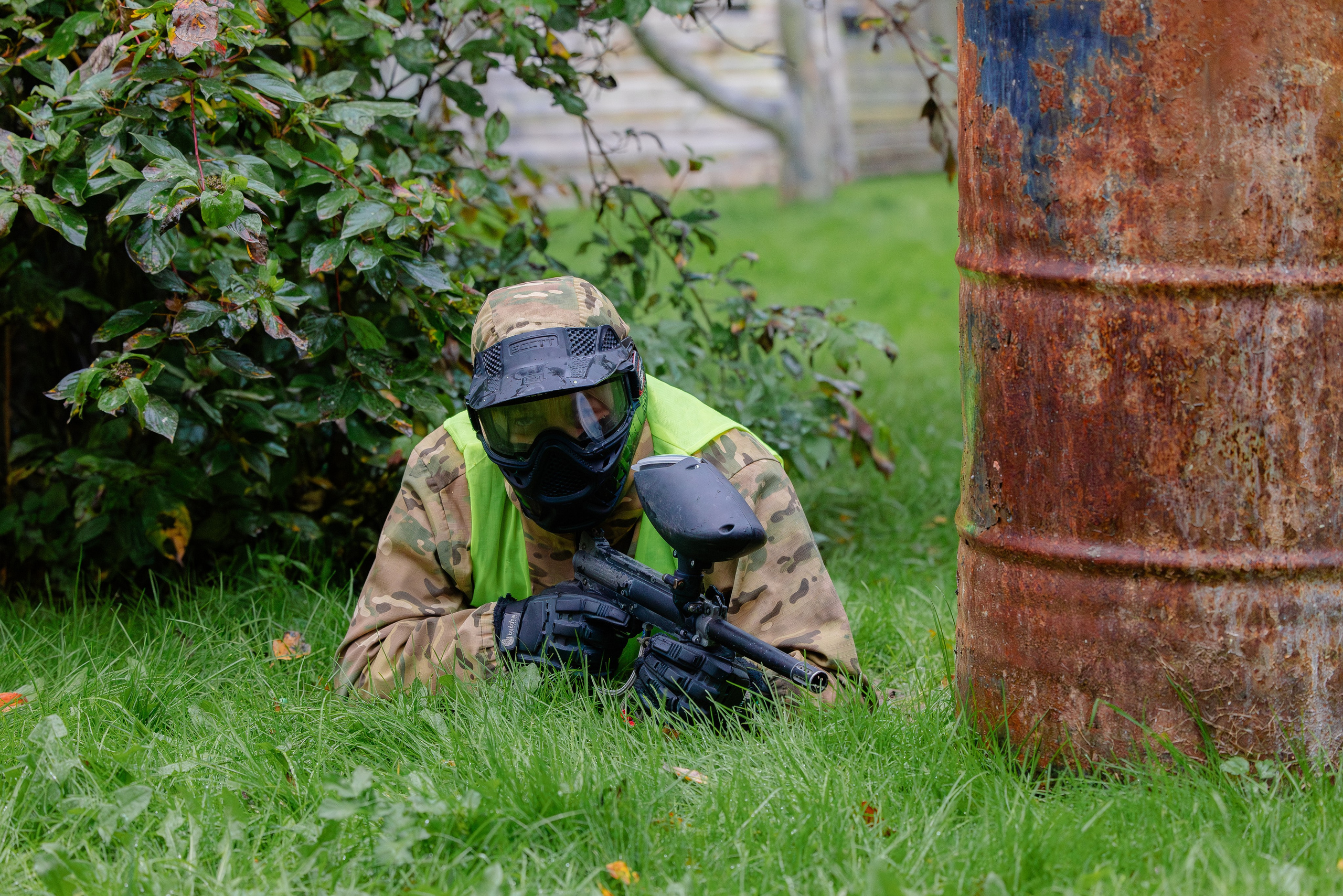 День рождения в пейнтбольном клубе Зарница. Фотограф и режиссер Московко Екатерина