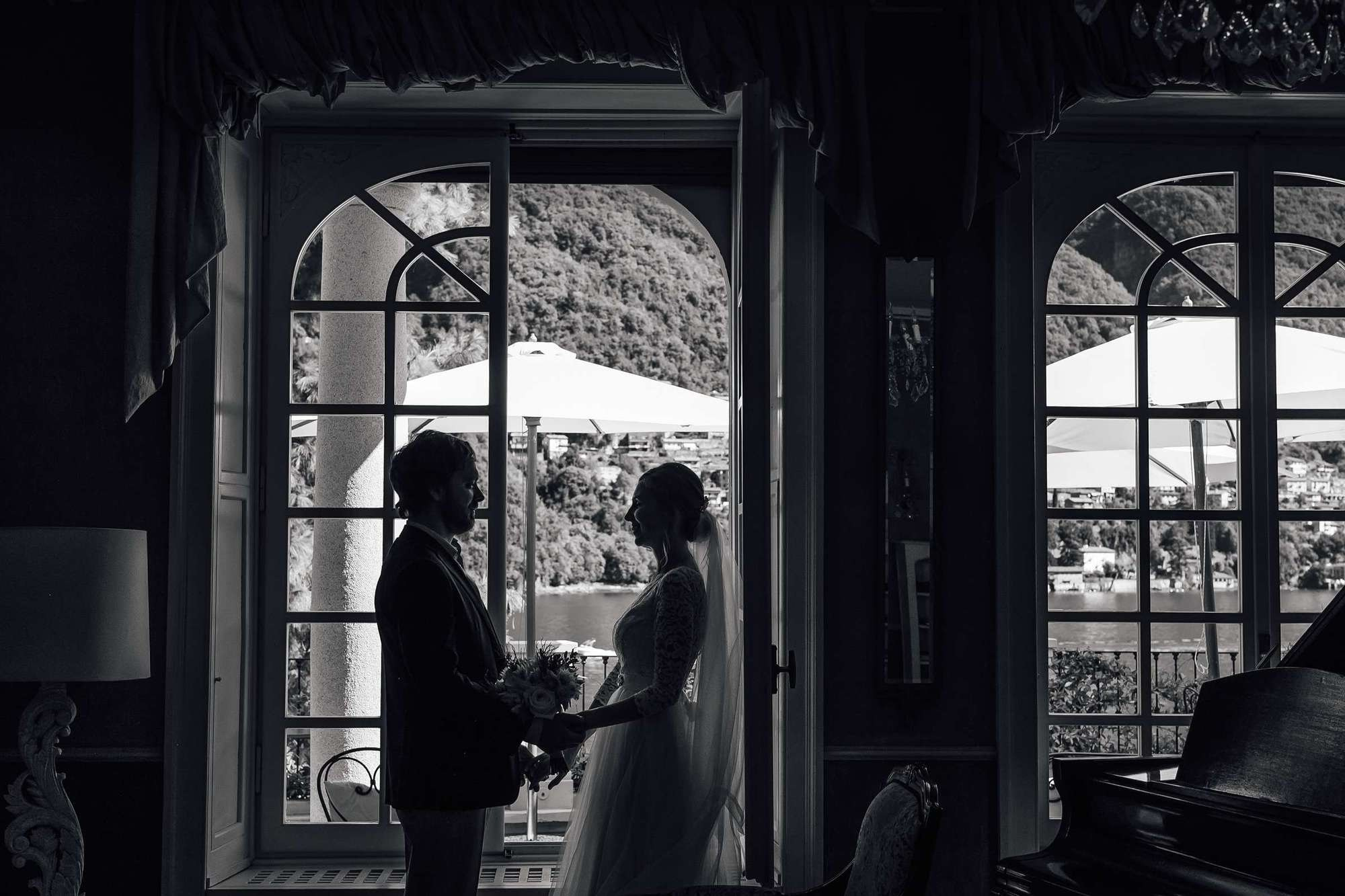 Саша и Настя. Комо. Любовь Чуляева — свадебный фотограф в Москве и Европе