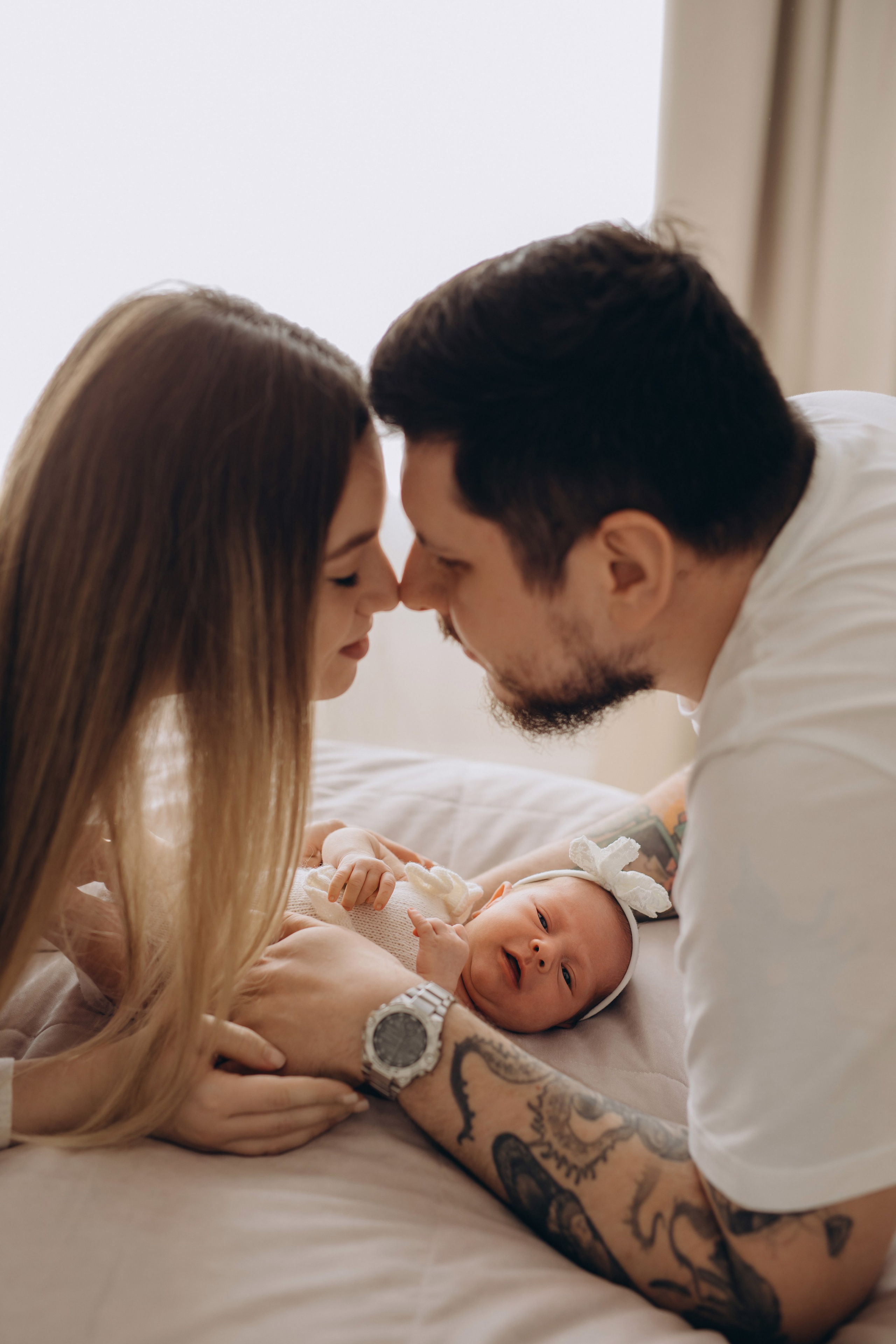 Василиса 23 дня. Фотограф новорождённых Newborn Москва