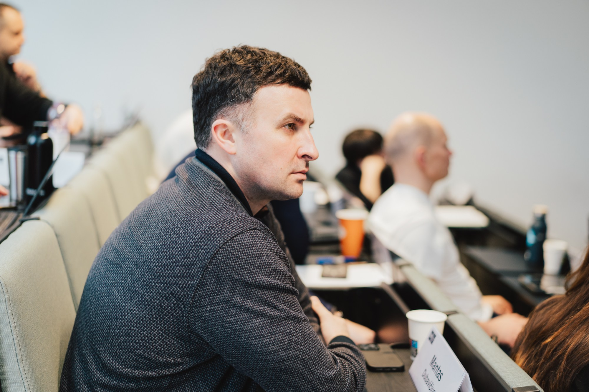 ISM. Dado Van Peteghem Visit. Photographer in Vilnius