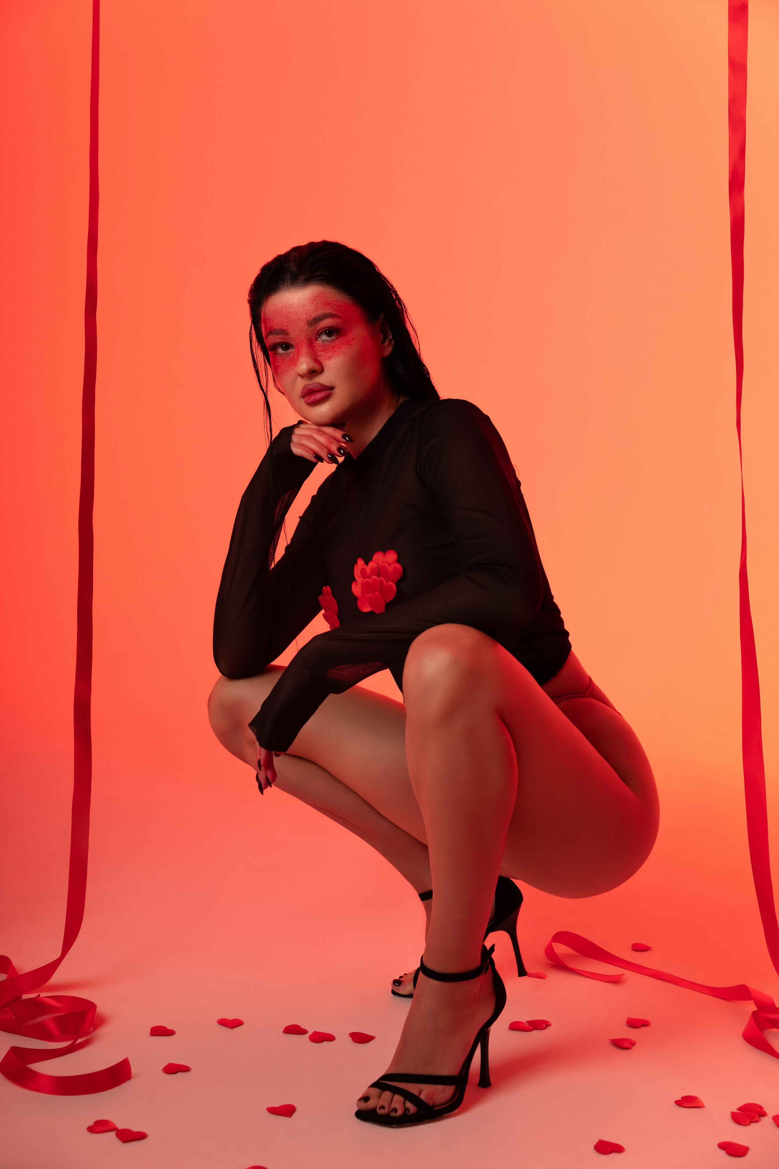 Снежана «Cupid of love». Фотограф Мария Щеголькова. Чувственный женский портрет