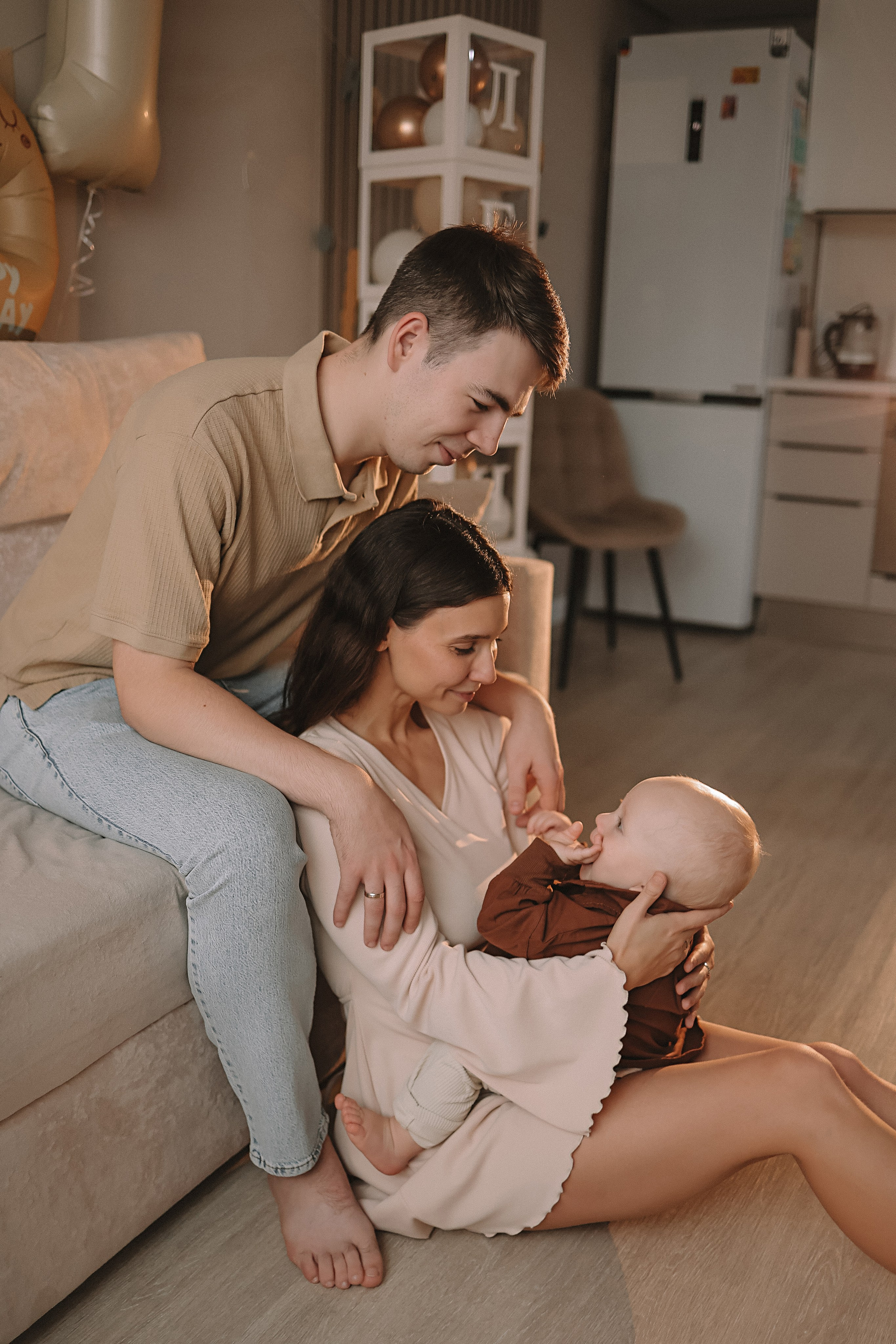 1 год Леону. Семейный фотограф Тюмень, фотограф на роды Салмина Мария