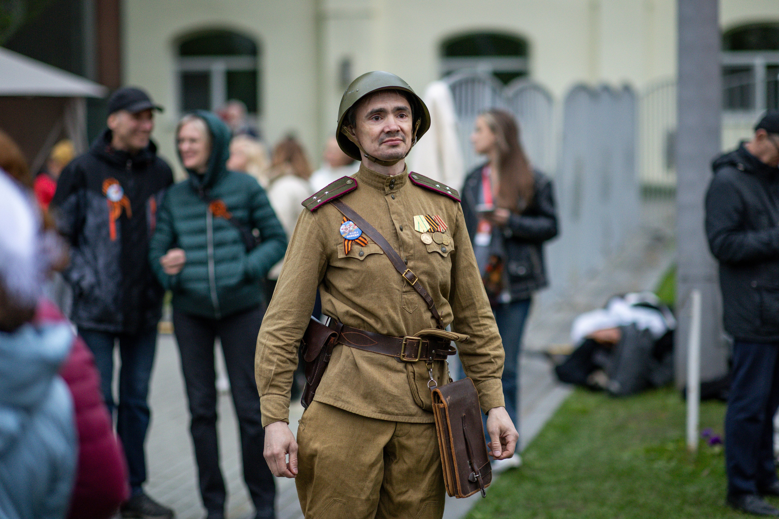 Бал Победы в саду Эрмитаж. Фотограф Сергей Ловкий