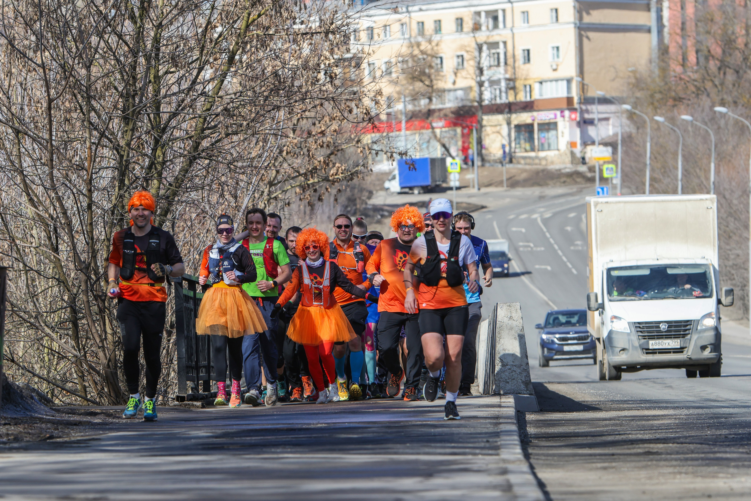 Марафон у дома, Тушиноги, 22.03.26. Фотограф Сергей Ловкий
