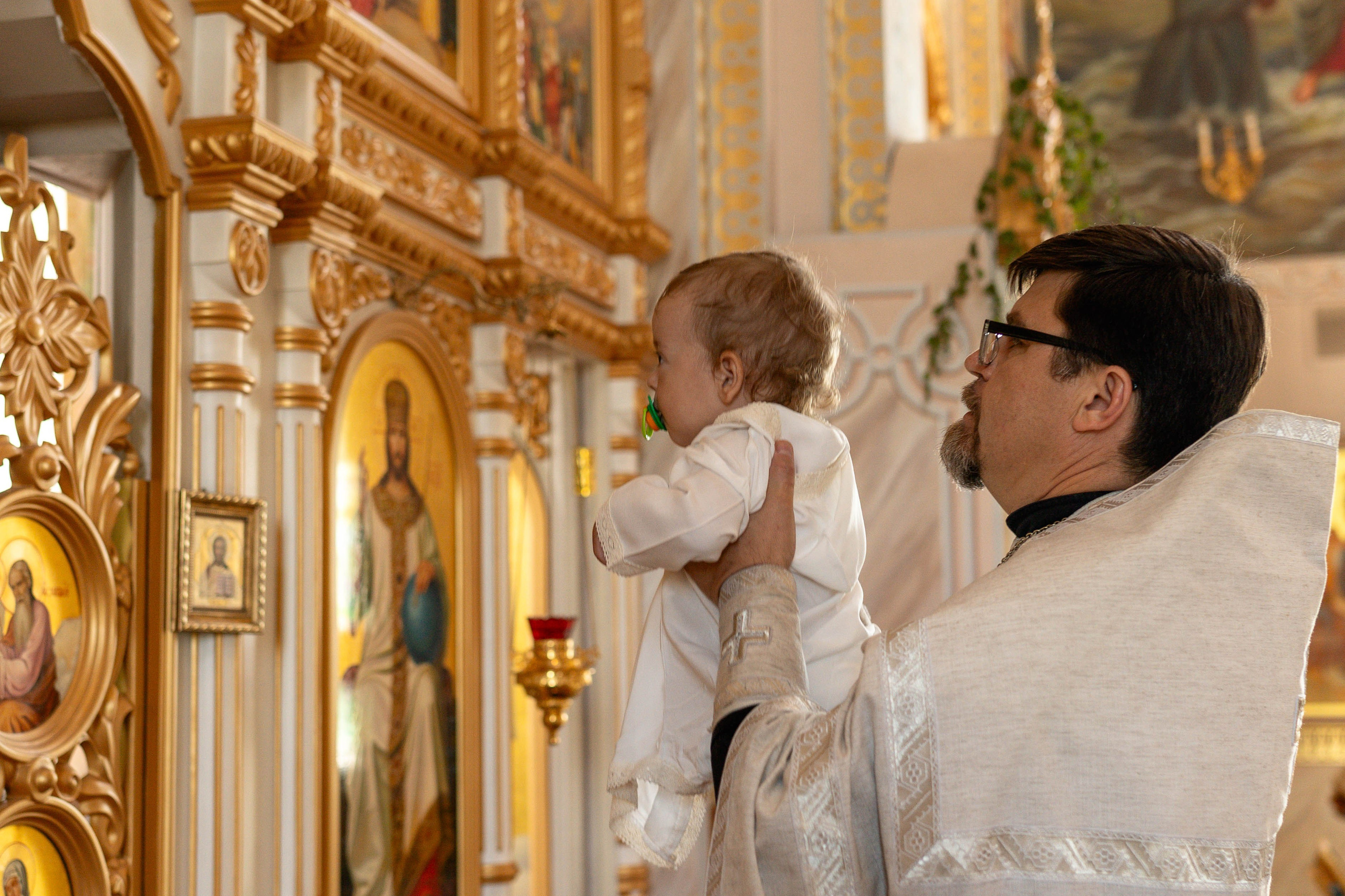 Таинство крещения Сережи. MariTaran