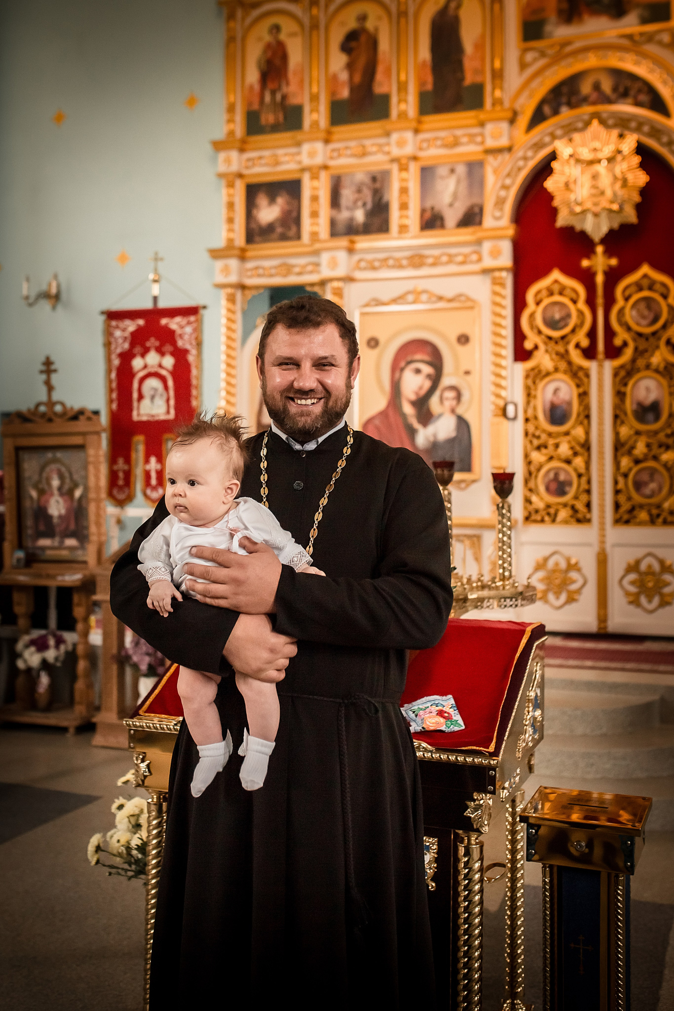 Крещение Верочки