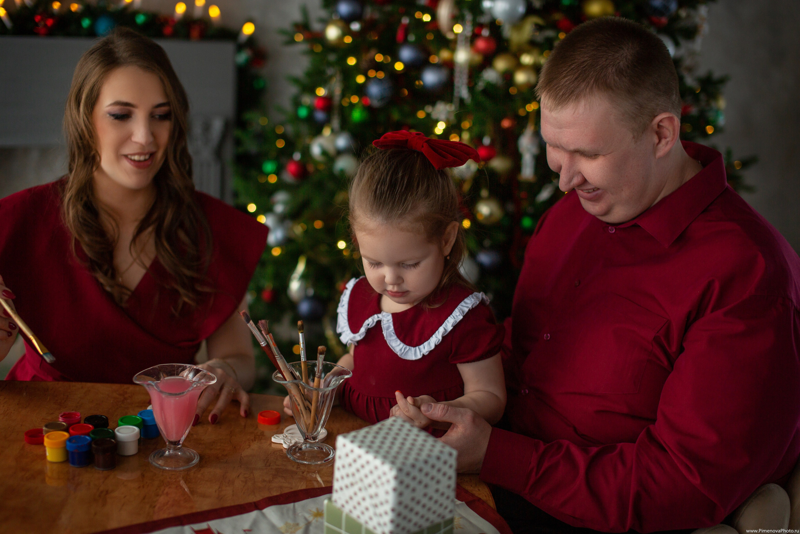 Новогодняя сказка Есении, 2024. Семейный и детский фотограф в Петрозаводске