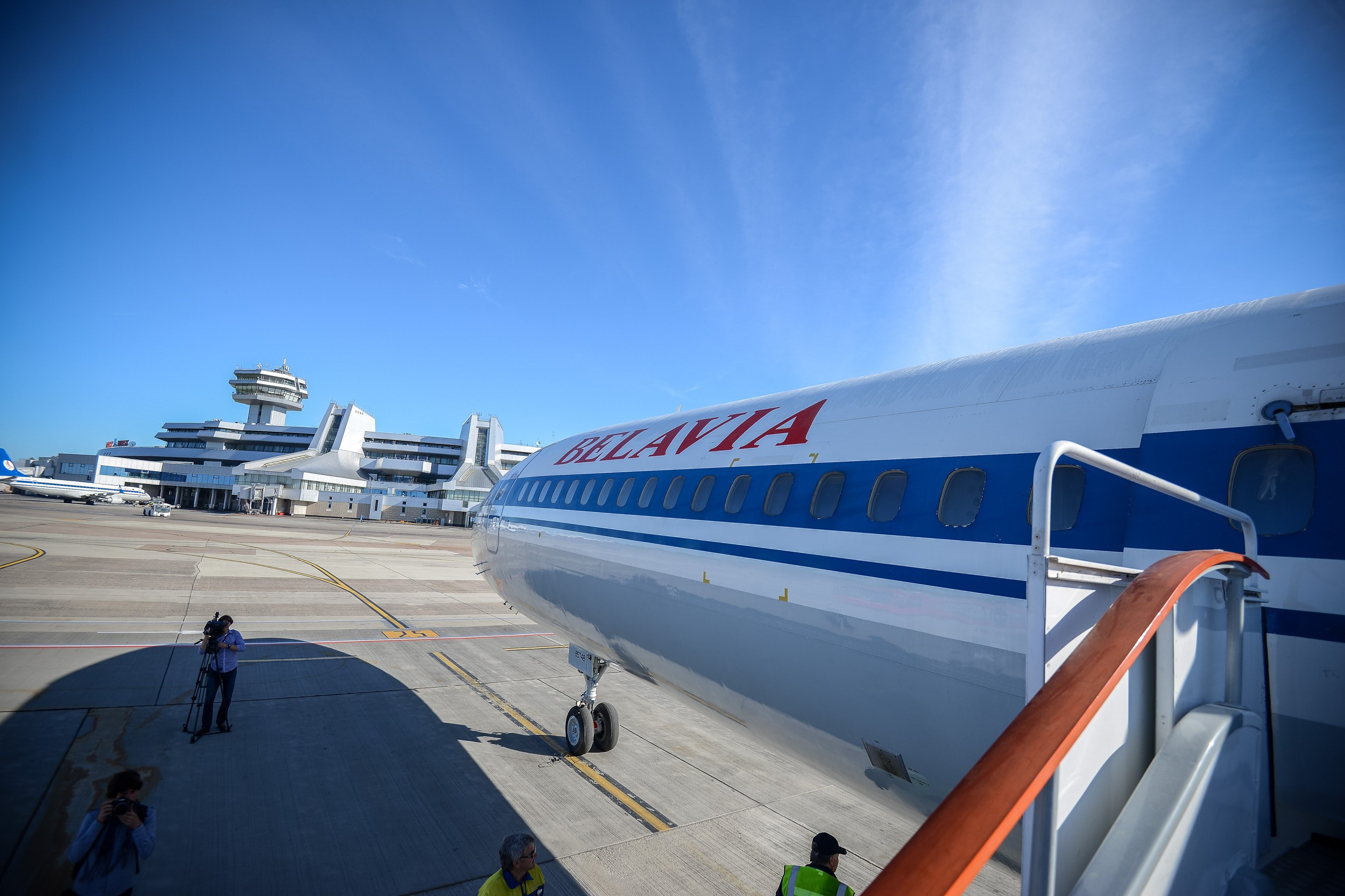 праздник, Беларусь, минск фотограф, репортажной фотограф Беларусь,  фотограф в Минске, Алексей Матюшков, фоторепортер Беларуси, Репортажная съемка мероприятий,  день рождения, белавия, самолеты, Швейцария, ту-154