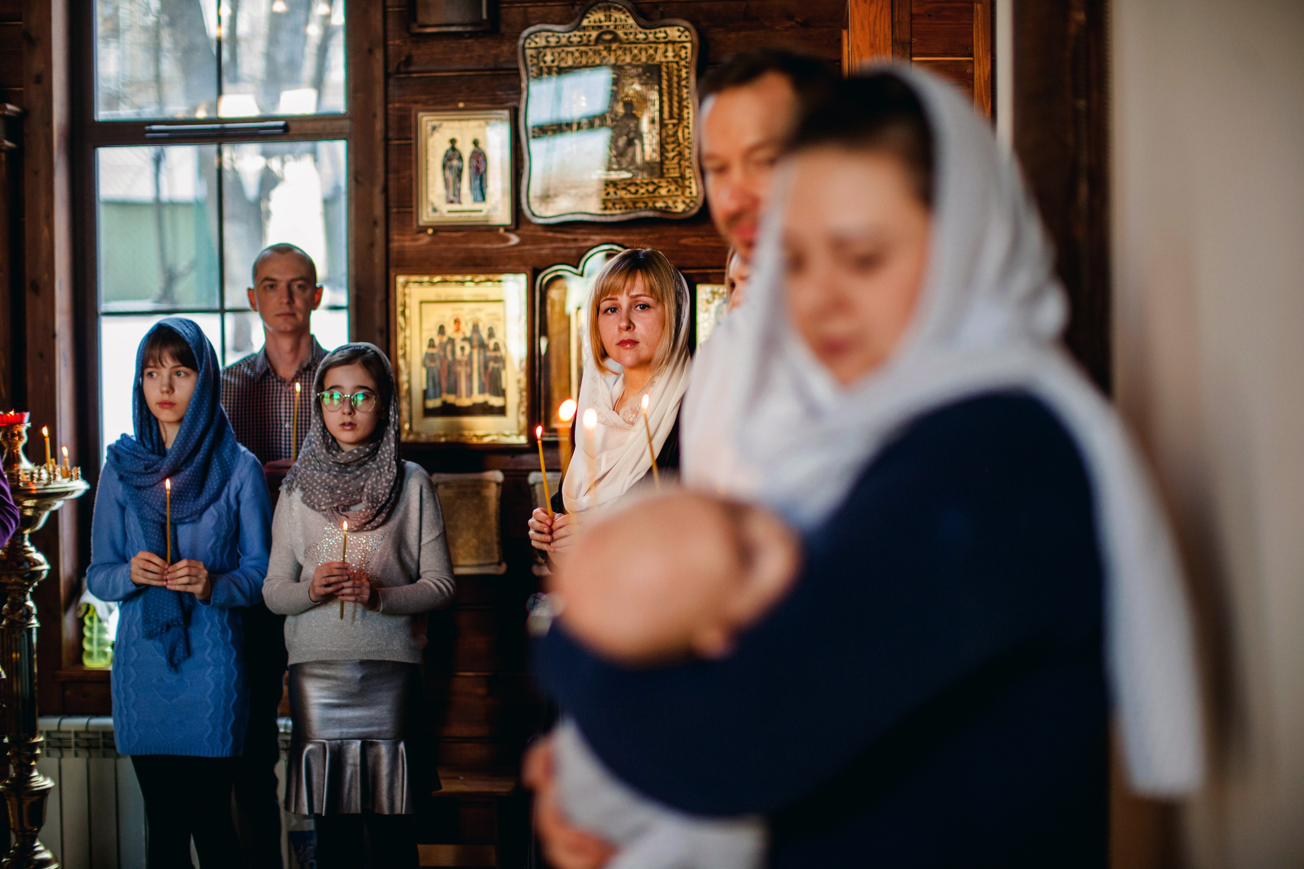 Таинство Крещения. Фотограф Дарья Планкина