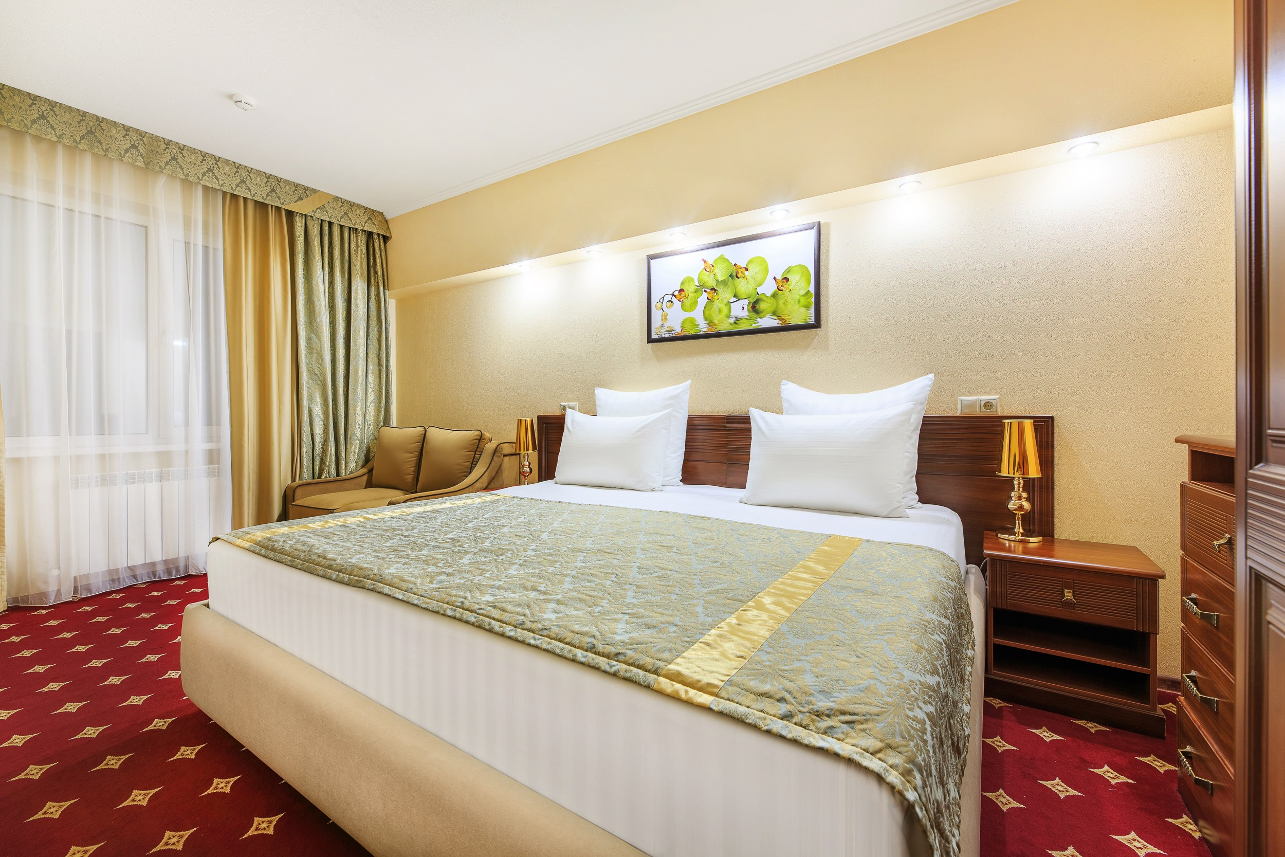 Отель «Тиздар». Профессиональная фотосъёмка интерьеров, предметная фотосессия еды для меню г. Анапа