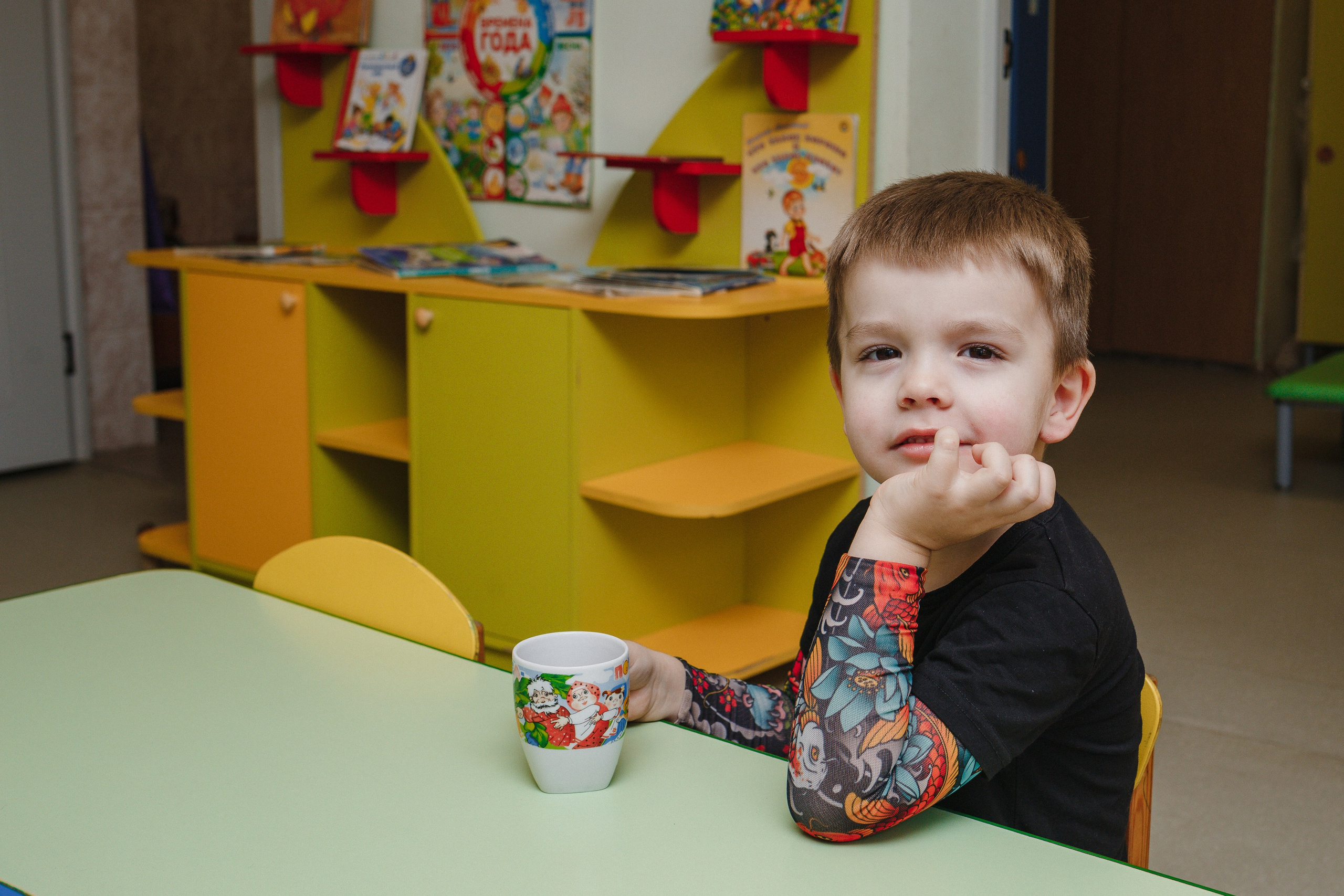 Съемка в садике. Семейный фотограф Николаева Ольга