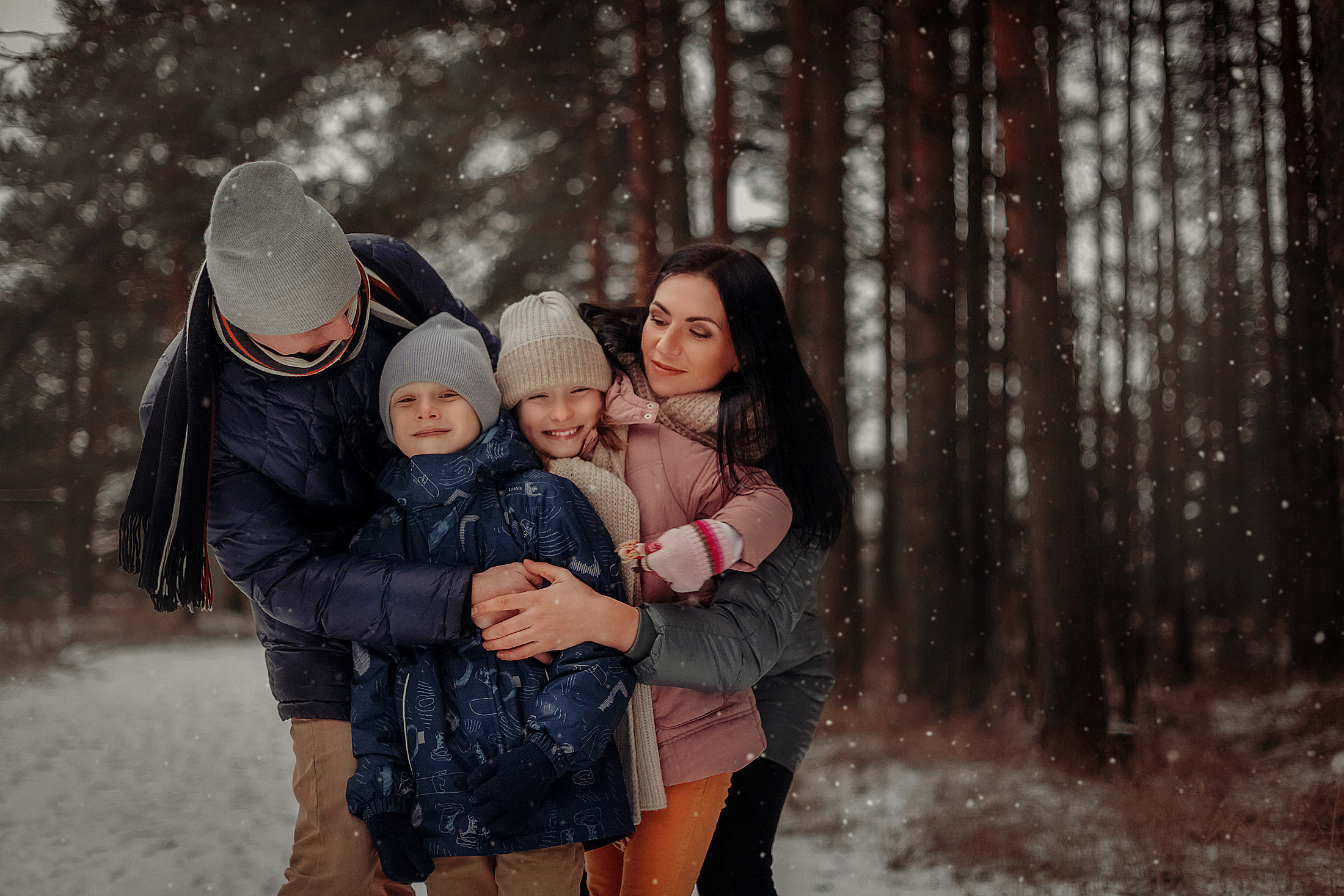 Светлана и ёё семья. Фотограф в Санкт-Петербурге и Ленинградской области Катя Нугу