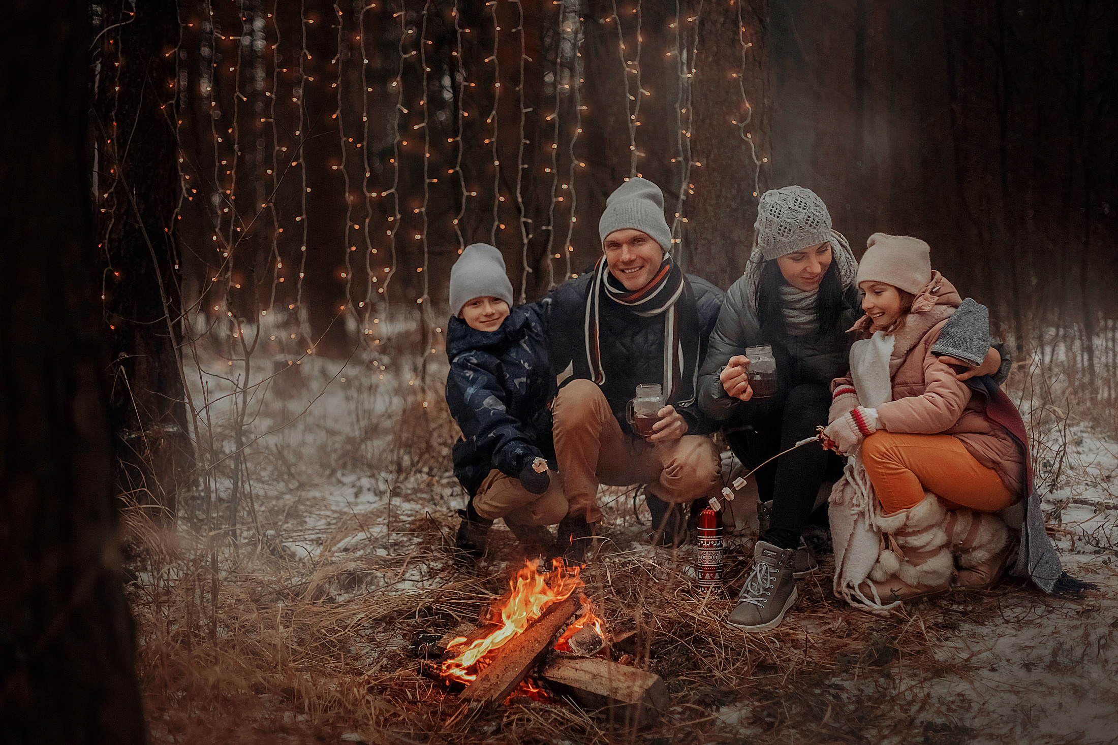 Светлана и ёё семья. Фотограф в Санкт-Петербурге и Ленинградской области Катя Нугу