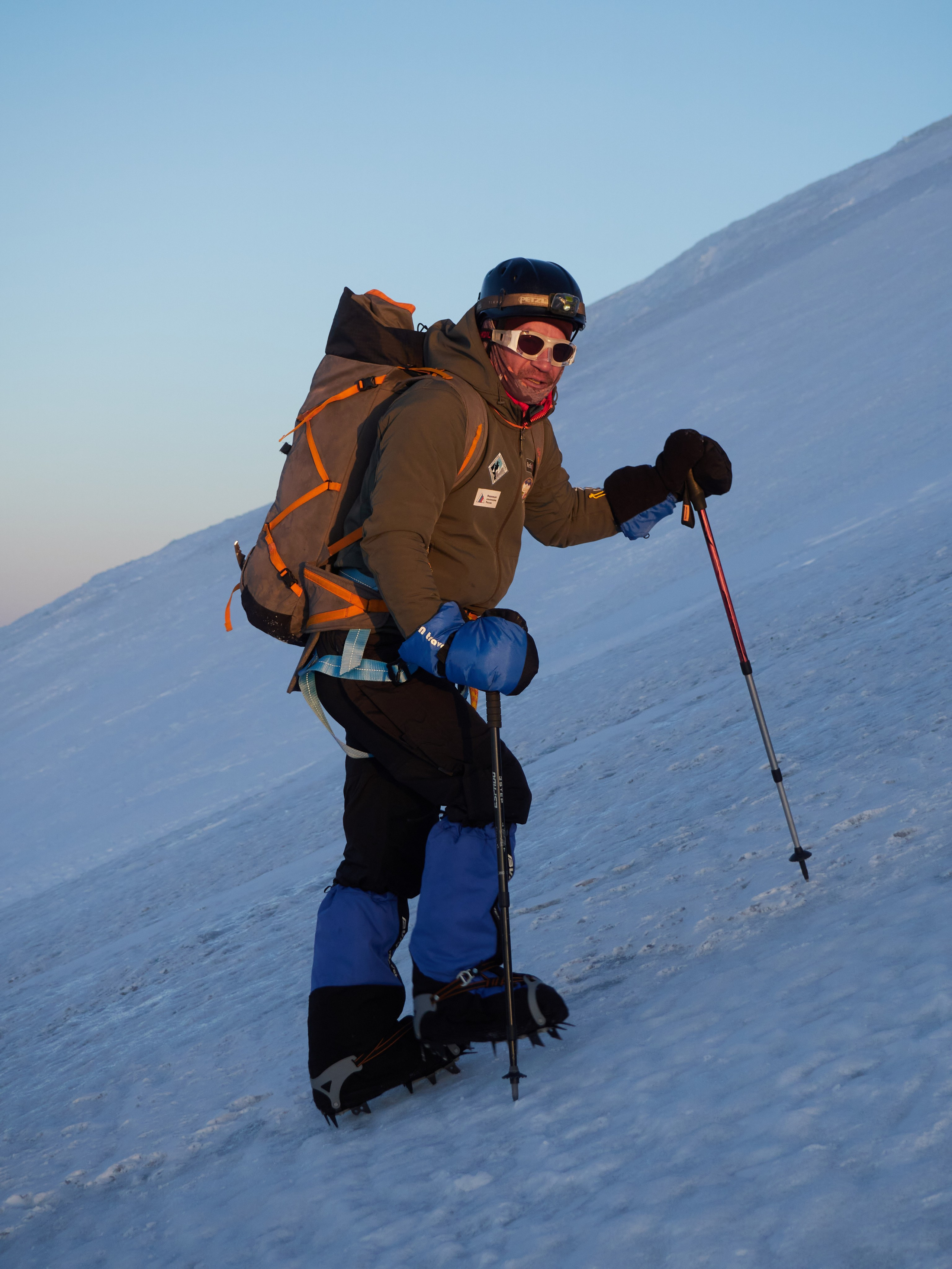 Фотограф на Эльбрусе