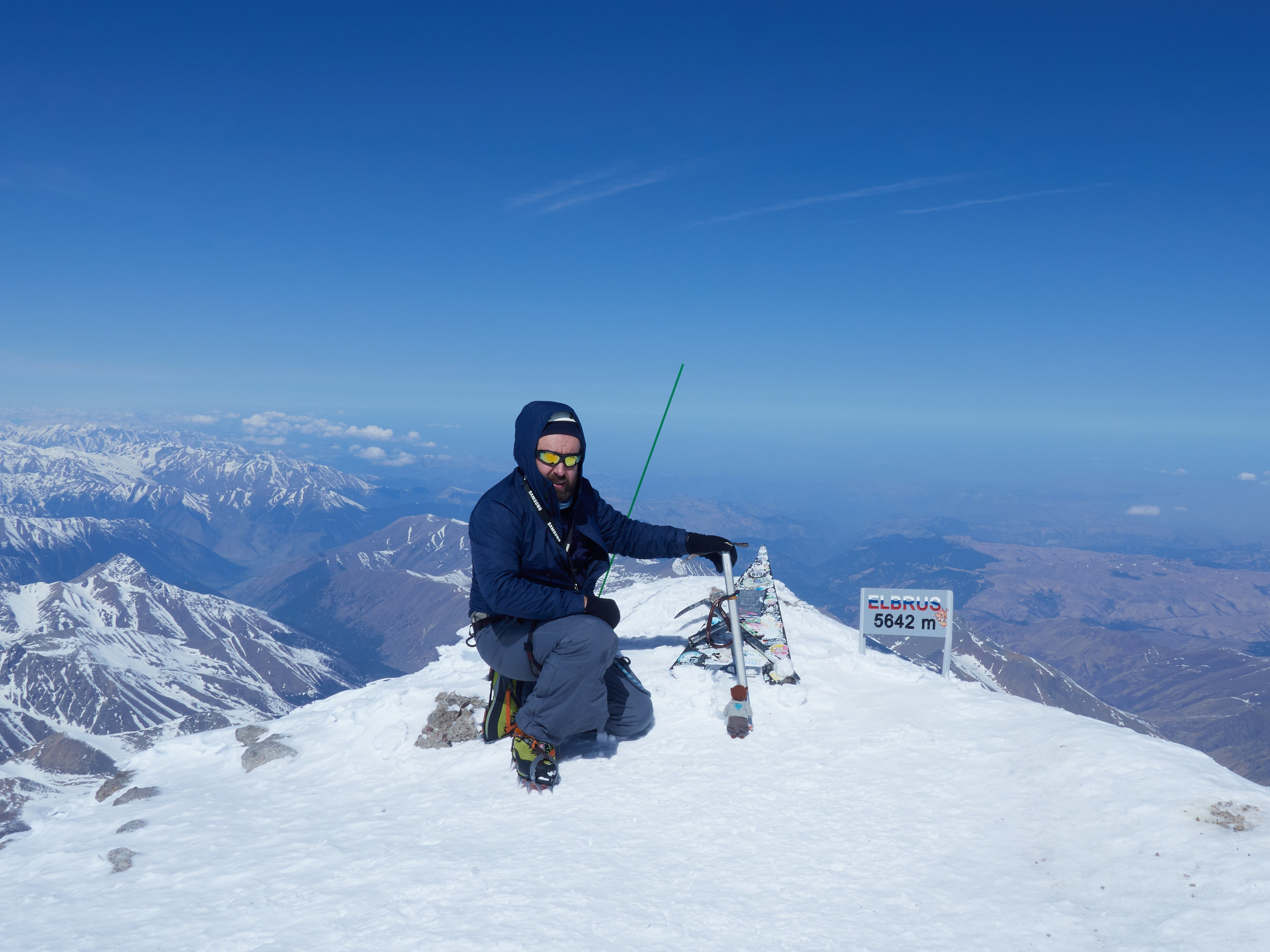 Фотограф на Эльбрусе