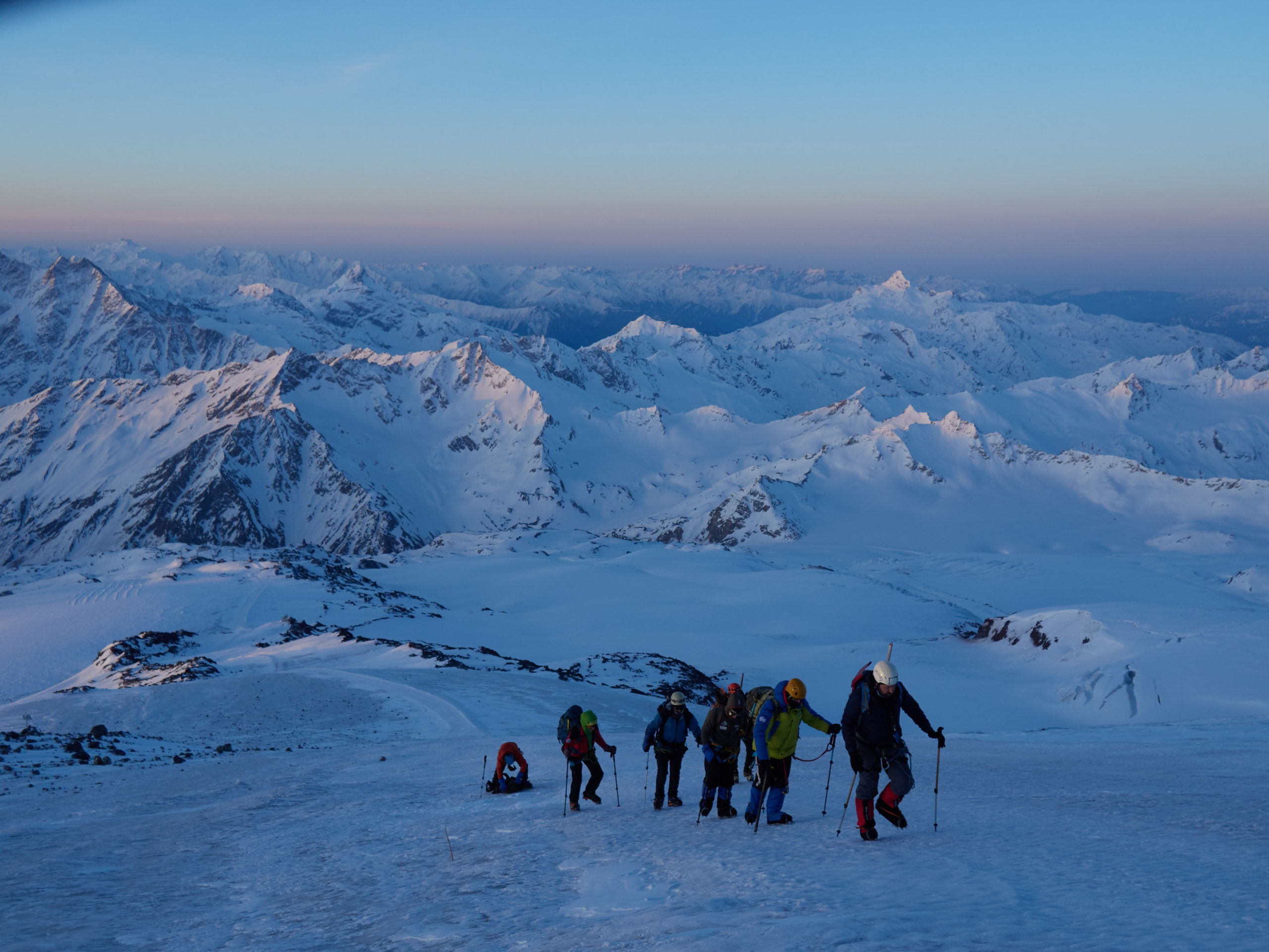 Фотограф на Эльбрусе