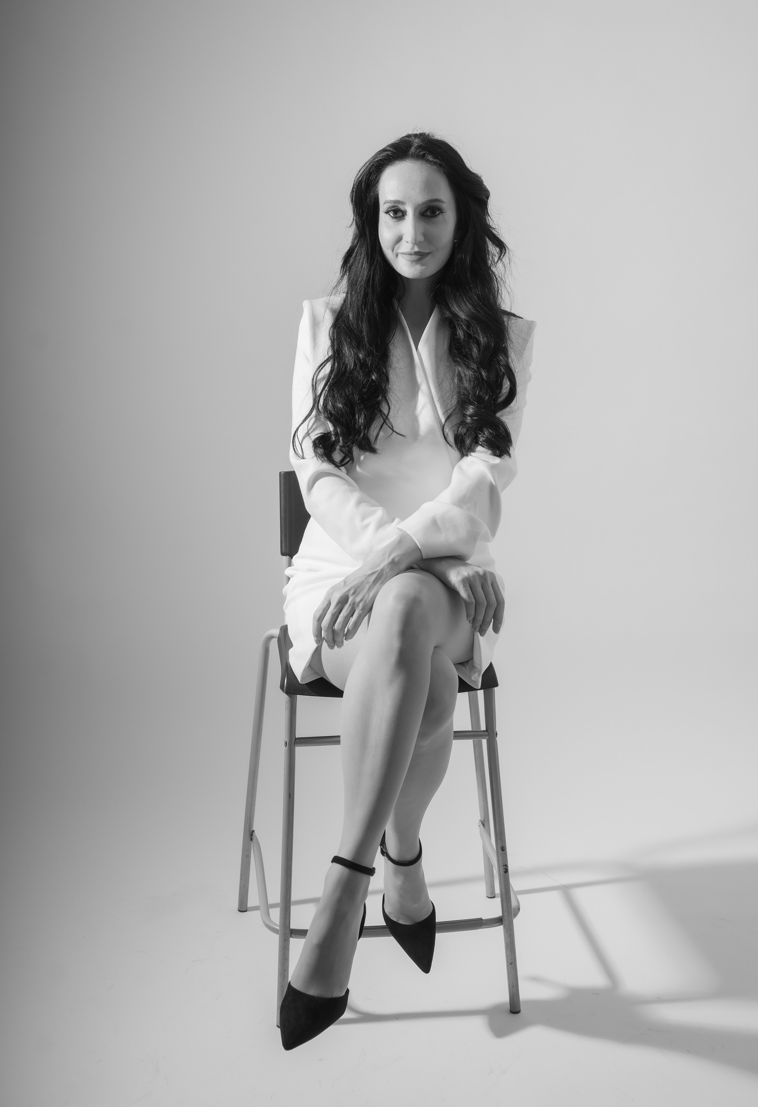 Черно-белая фотосессия