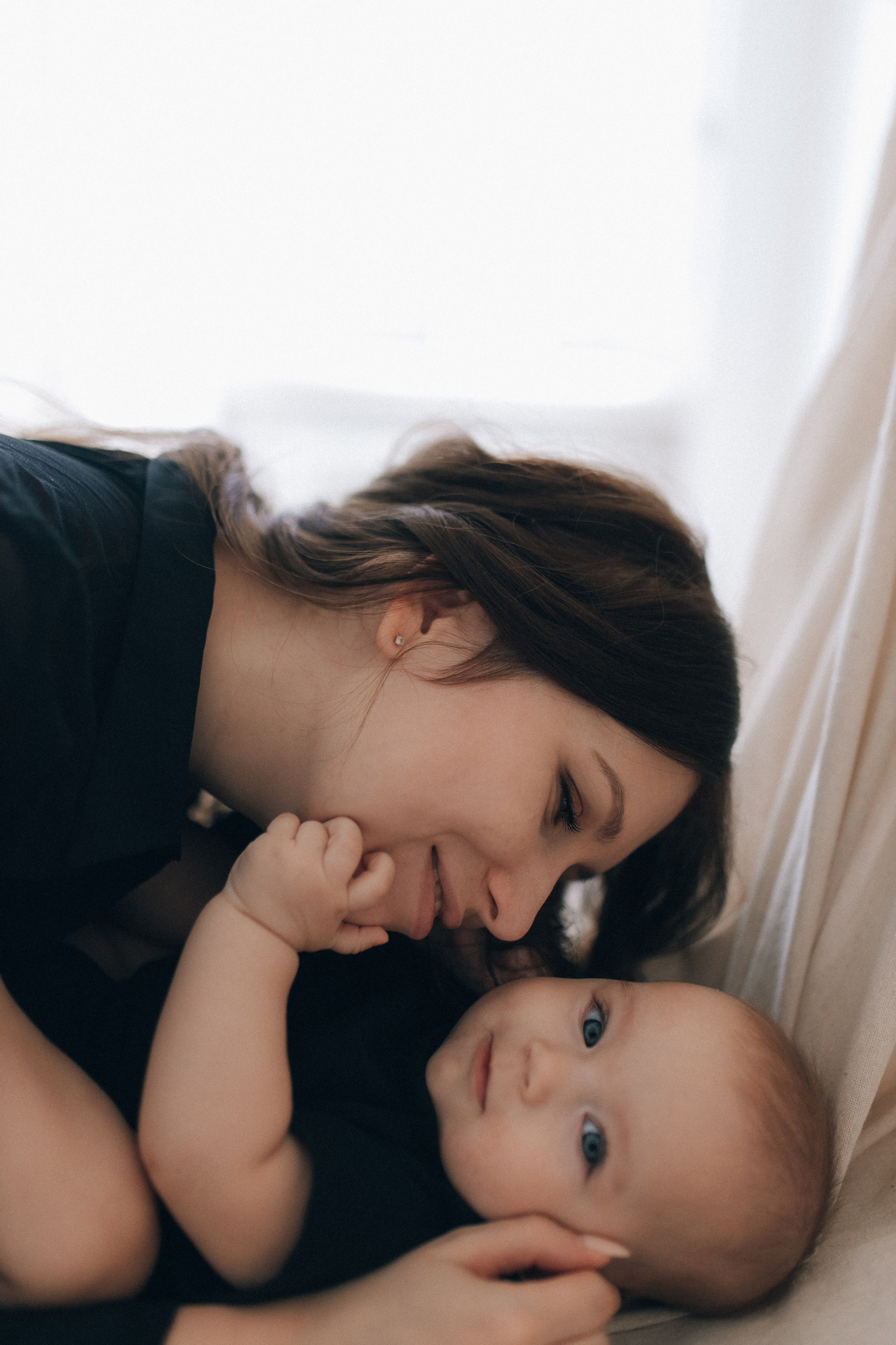 Фотосессия мама с малышом в студии. Семейный фотограф Екатеринбург Черепанова Олеся
