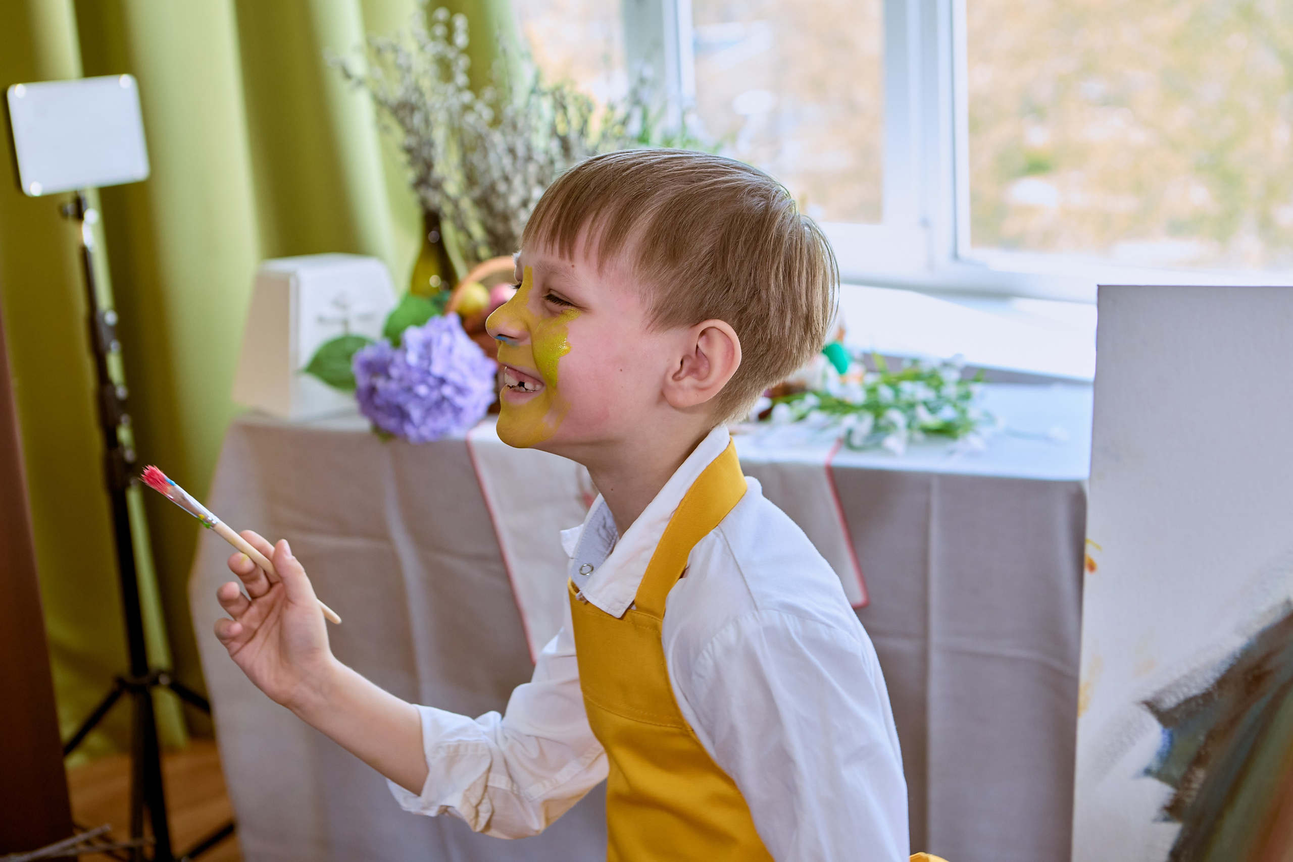 Творческая фотосессия художники