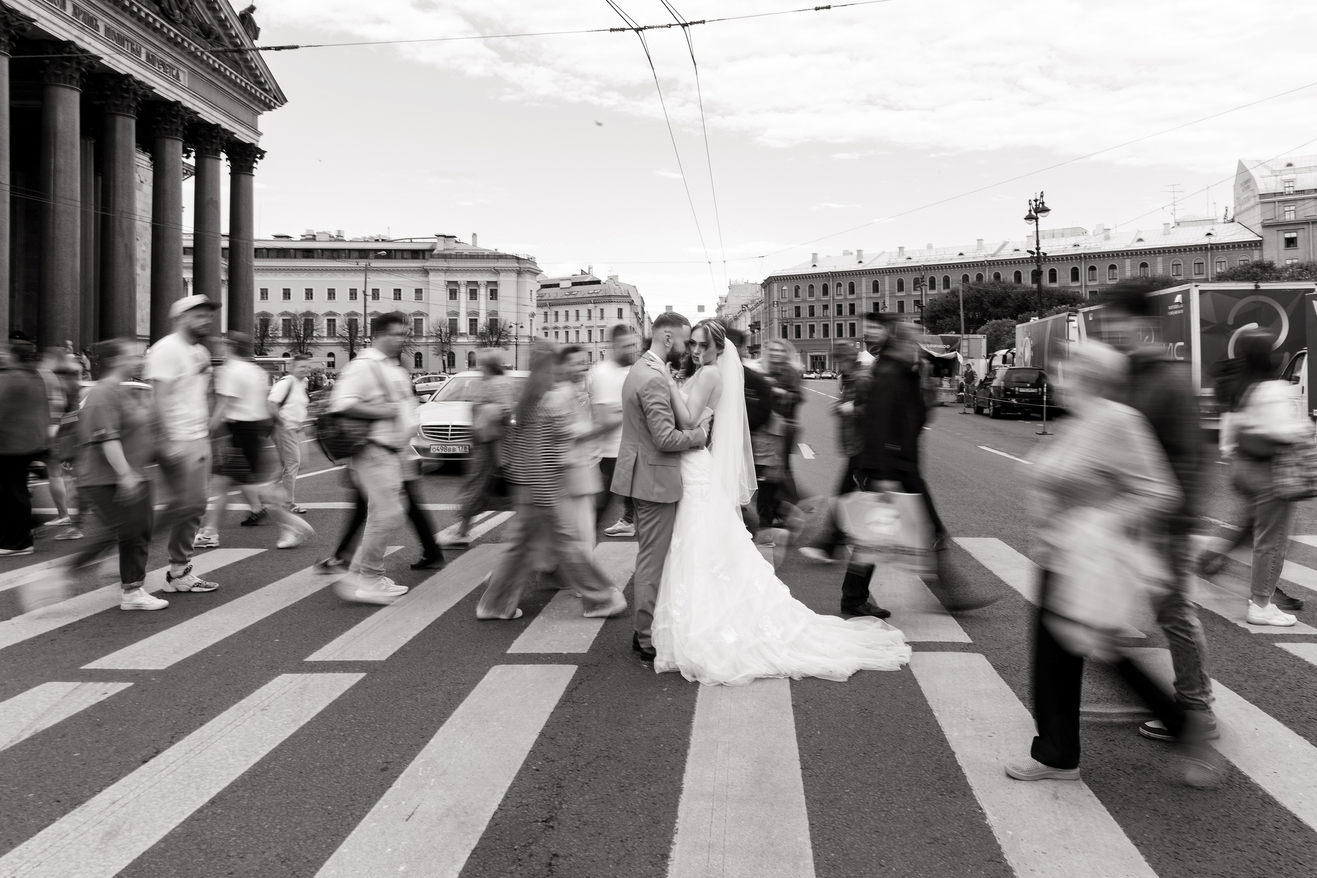 Съемка свадебного дня Кати и Егора. Свадебный и портретный фотограф в Санкт-Петербурге Надежда Чечулина