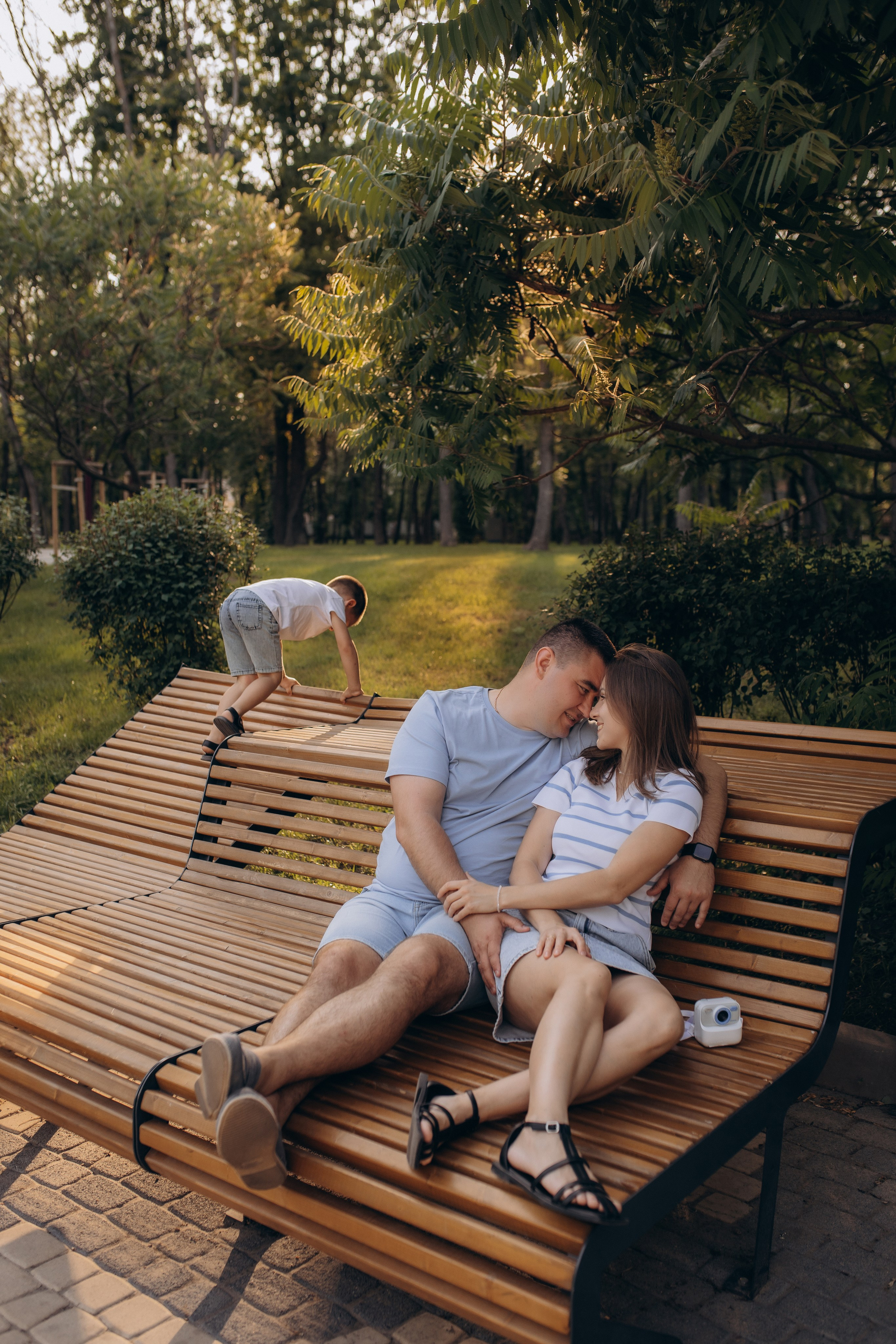 Прогулка в парке. Свадебный и семейный фотограф в Белгороде Евгения Курочкина