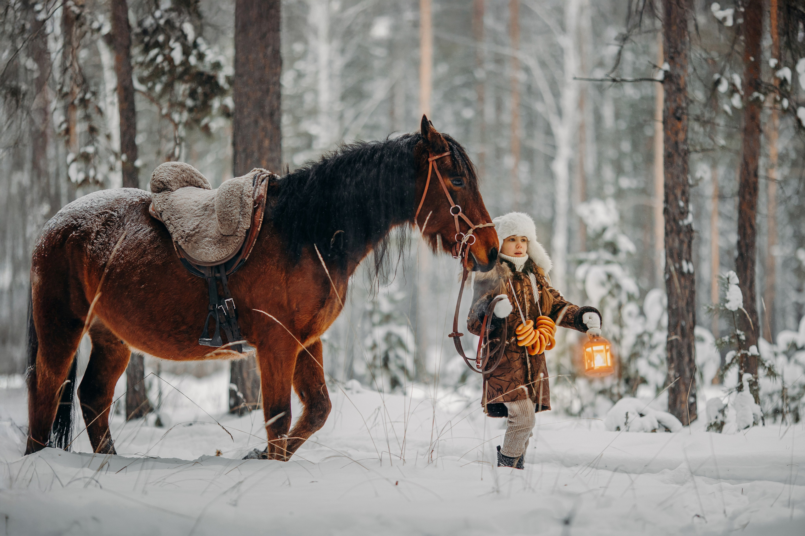 Тоша и баранки. Анна Молчанова конный фотограф в Тюмени | фотосессии с лошадьми Тюмень