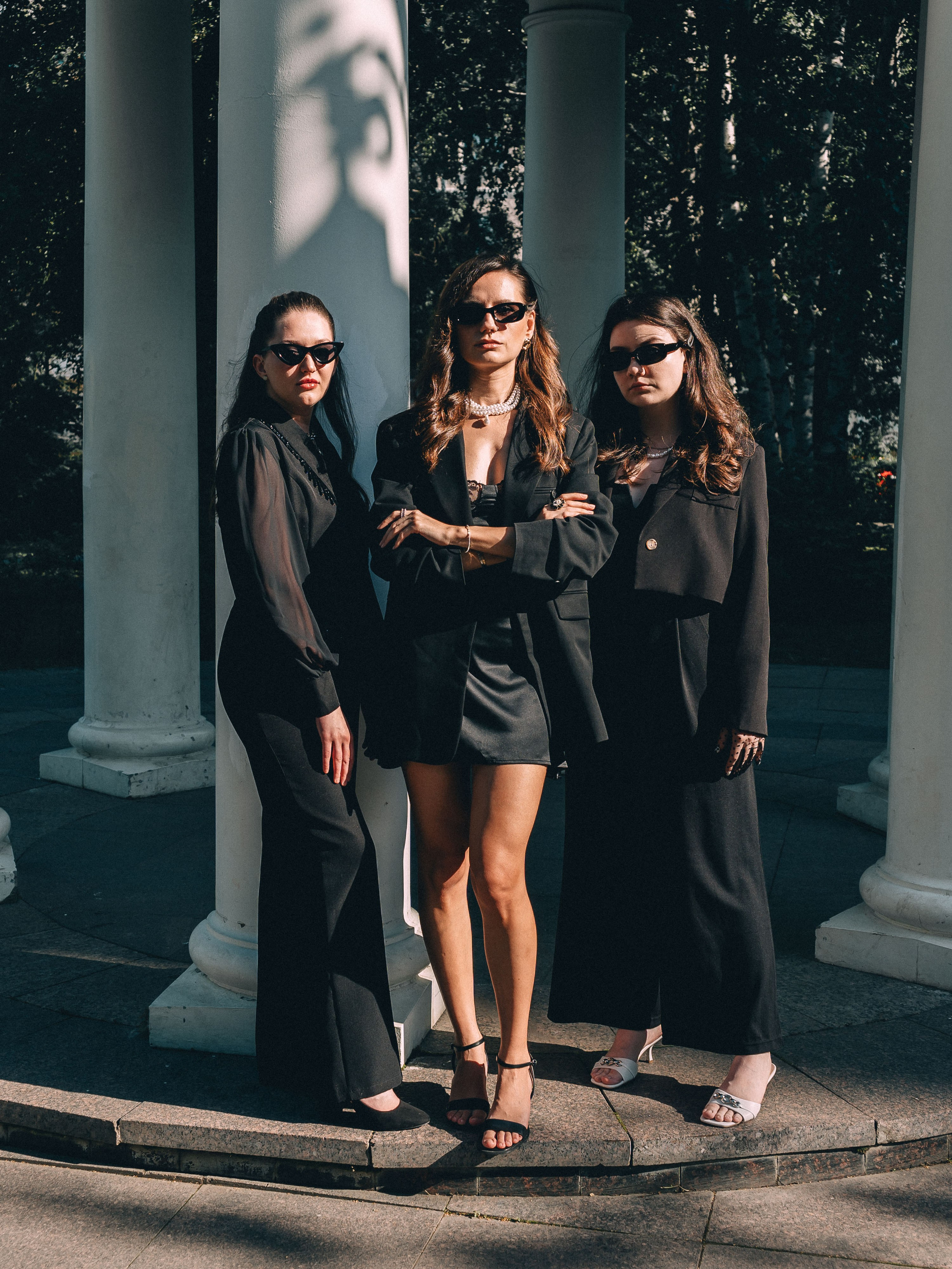 Девичник в чёрном. Фотограф в Екатеринбурге Яна Круташова