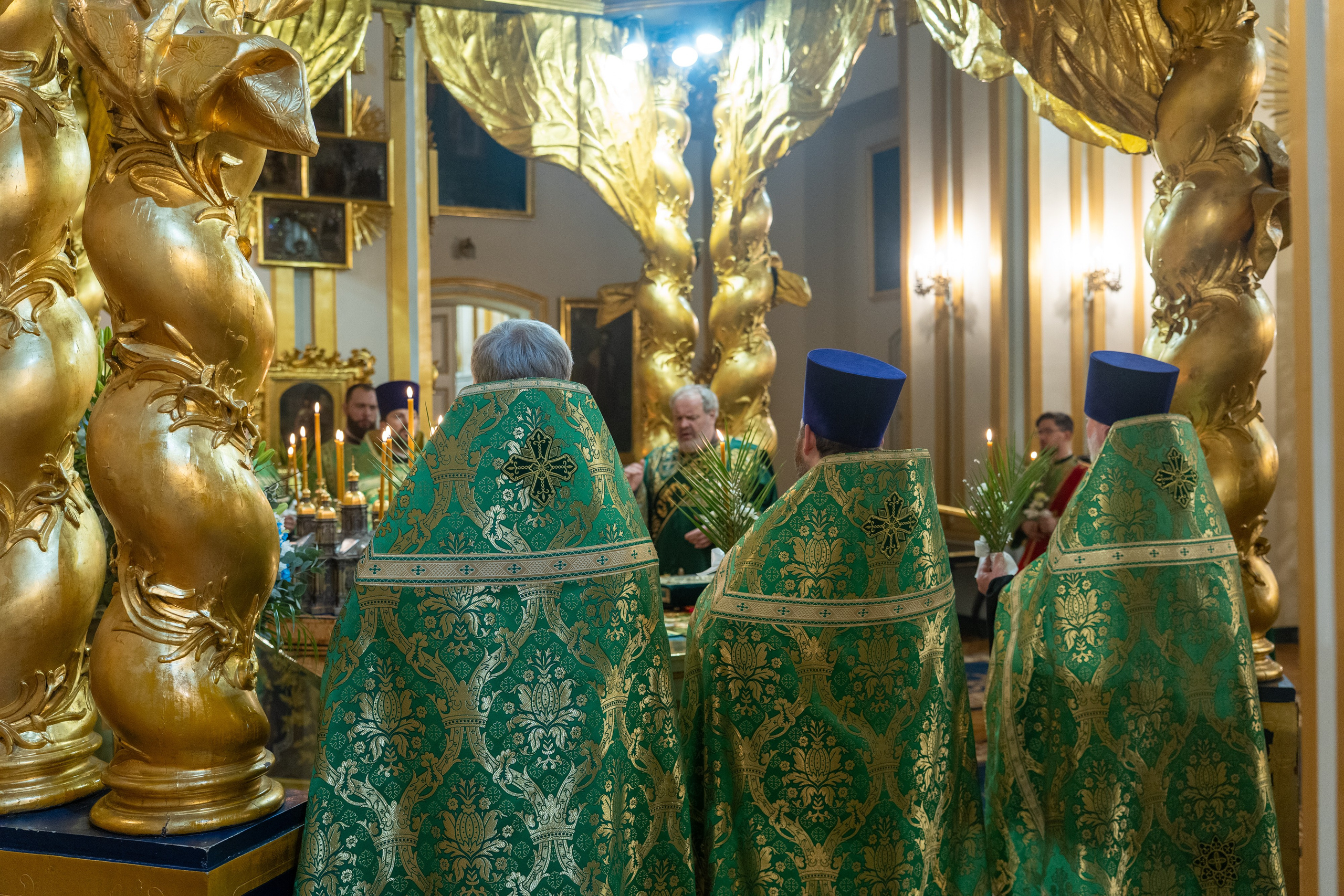 Суббота 6-й седмицы, ваий. Лазарева суббота. Воскрешение прав. Лазаря. НИКОЛО-БОГОЯВЛЕНСКИЙ МОРСКОЙ СОБОР