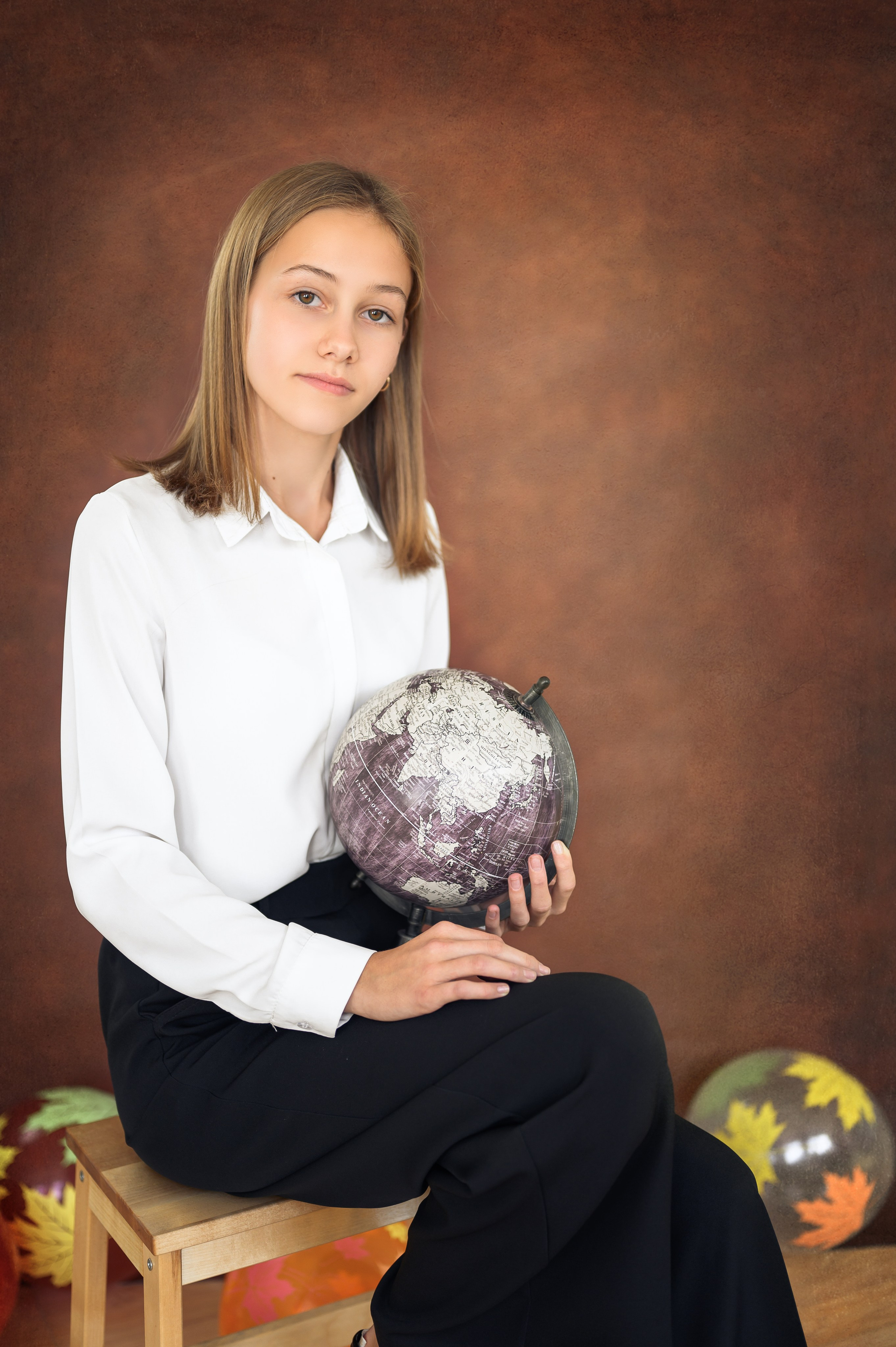 Школьные портреты. Школьный и детский фотограф в Новосибирской области