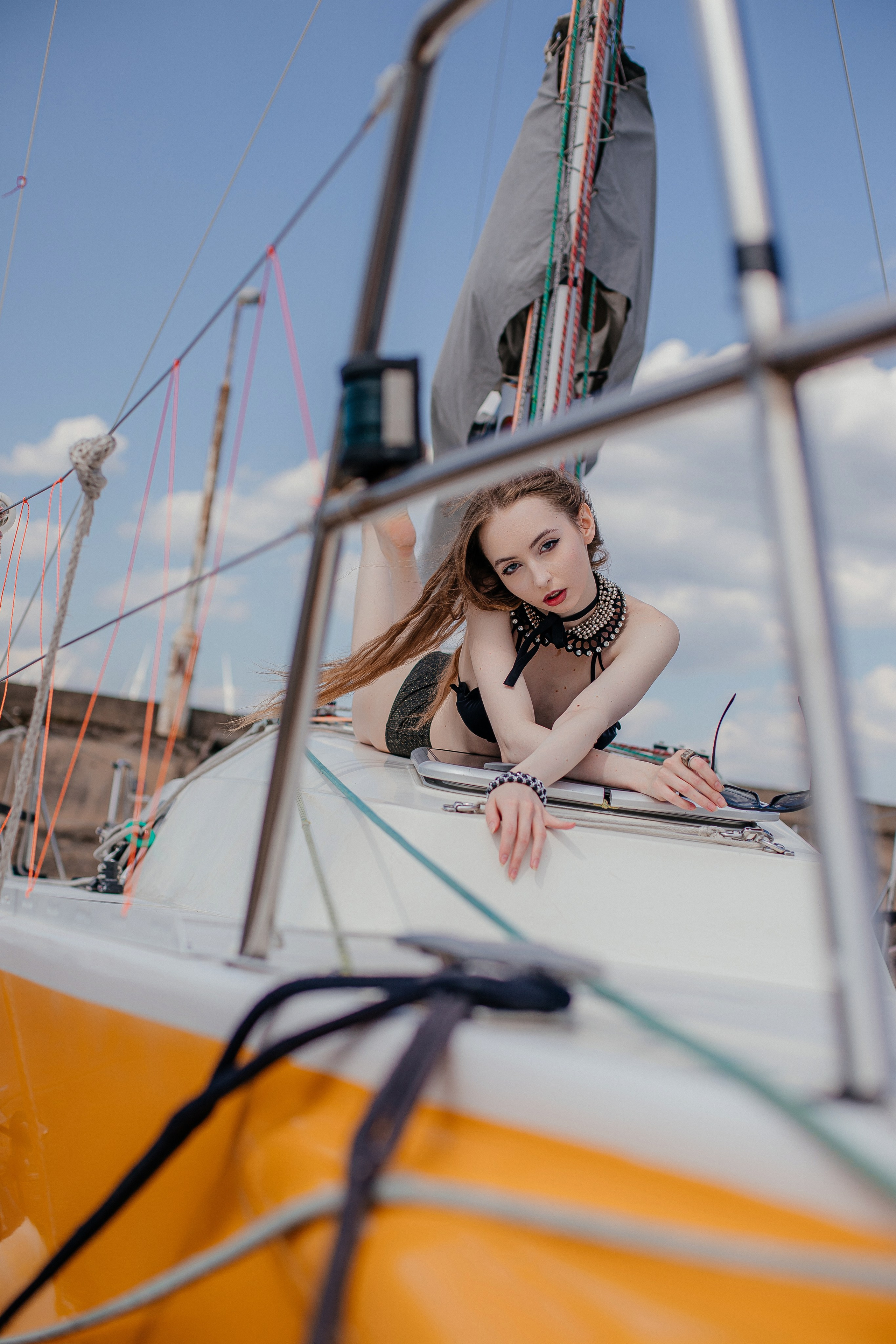 Девушки на яхте 2024. Elena Sova — семейный и женский фотограф в Санкт-Петербурге