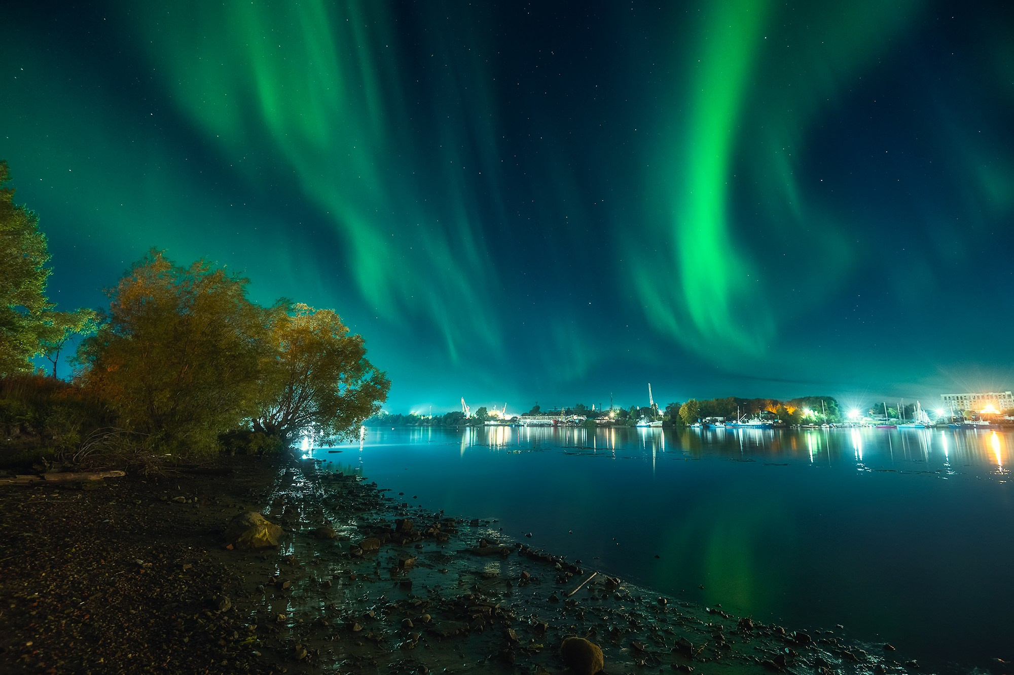 Город. Аэросъемка в Архангельске, Александр Ермолин
