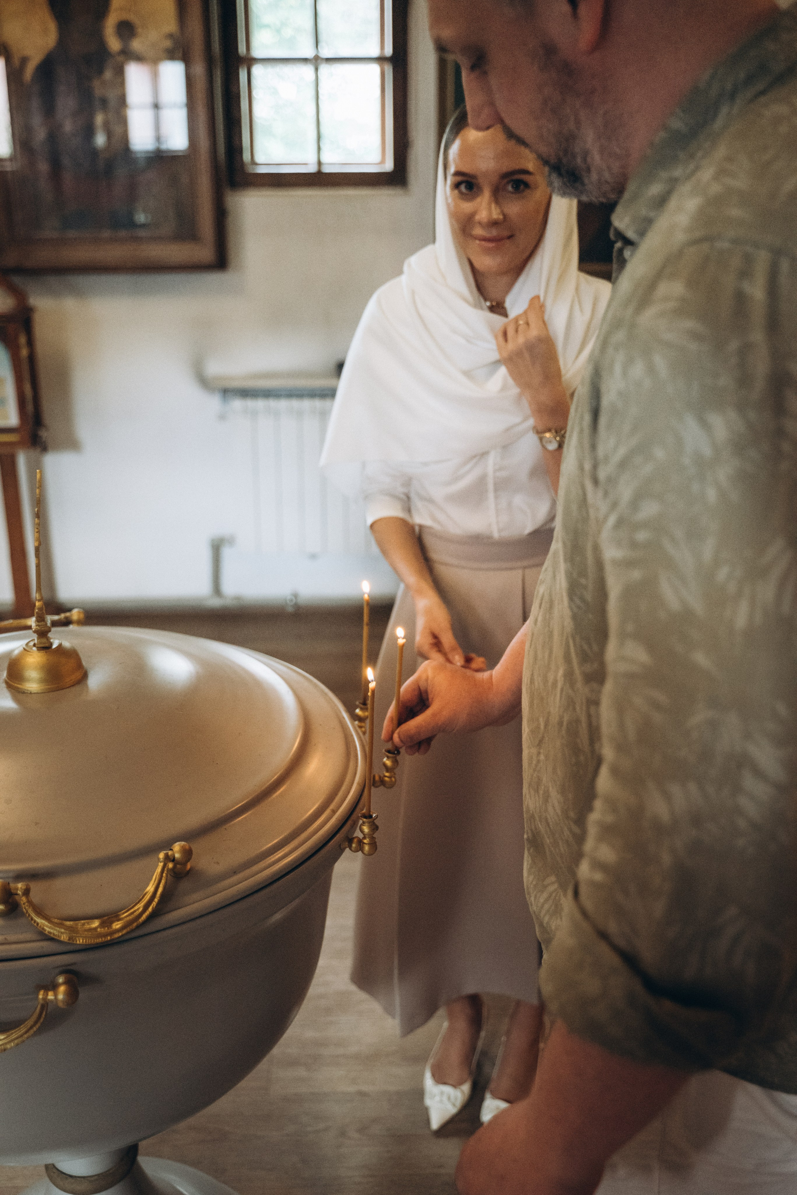 Крещение Есении. Семейный фотограф в Минске Дарья Дреко