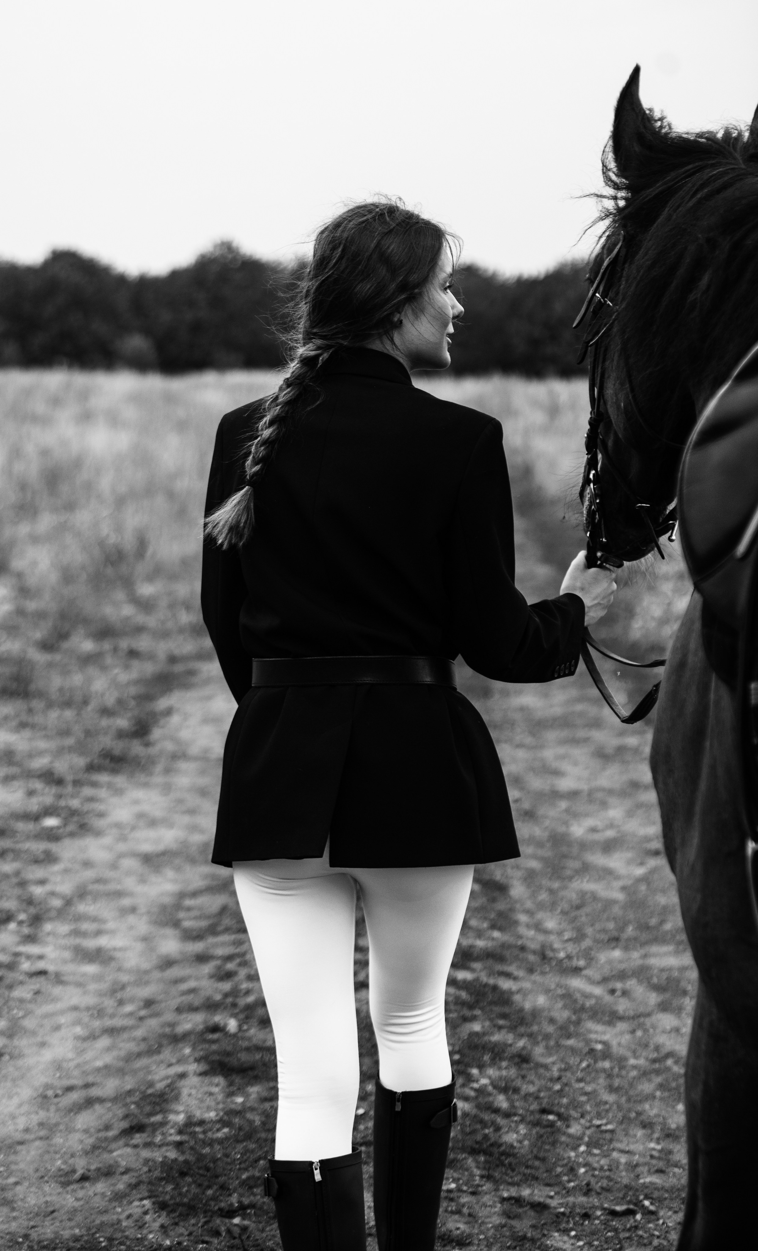 Всадница Ангелина и Финист. Конный фотограф в Саратове Юлия Иванова