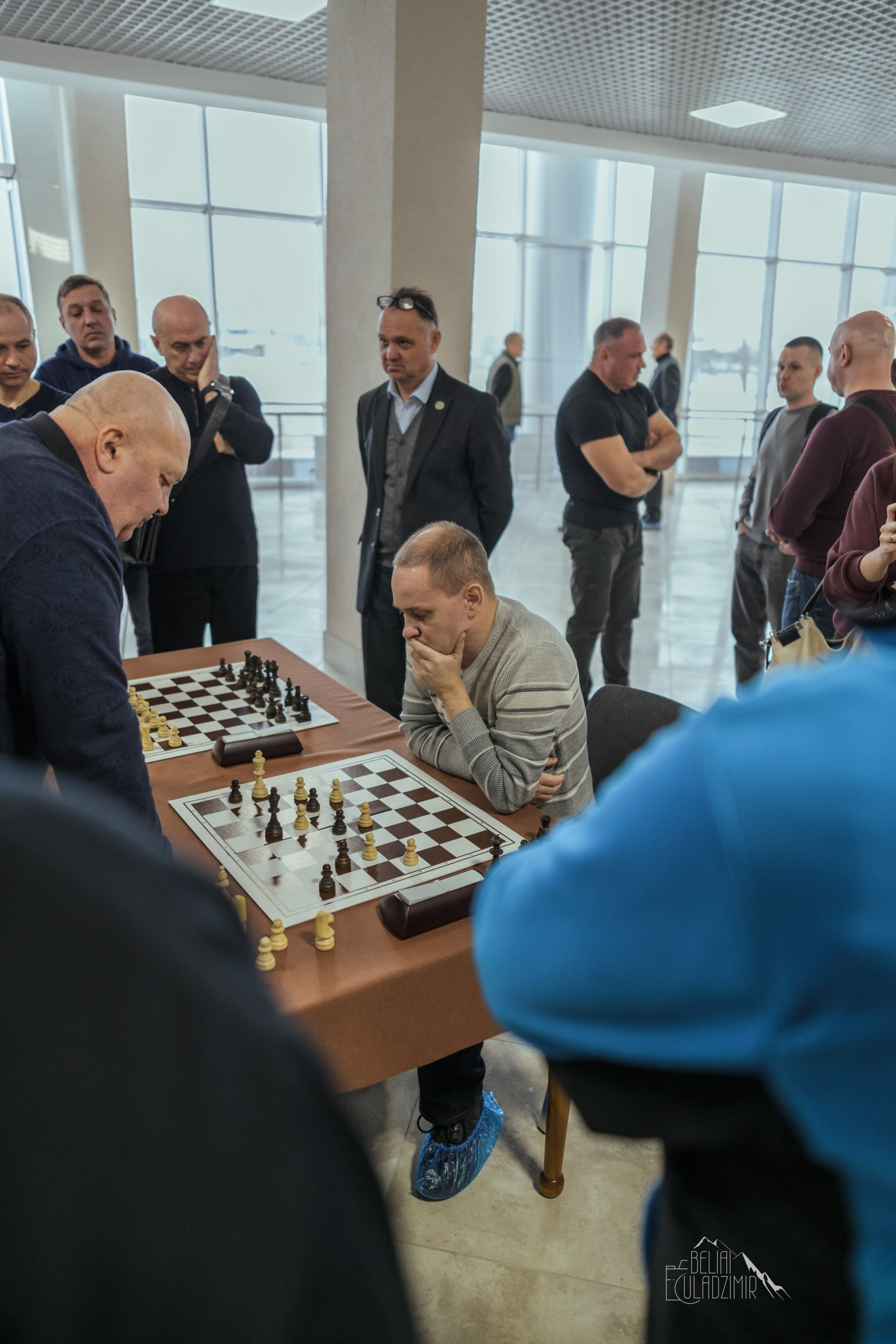 Шахматы на МНПЗ. Репортажный фотограф Владимир Беляй