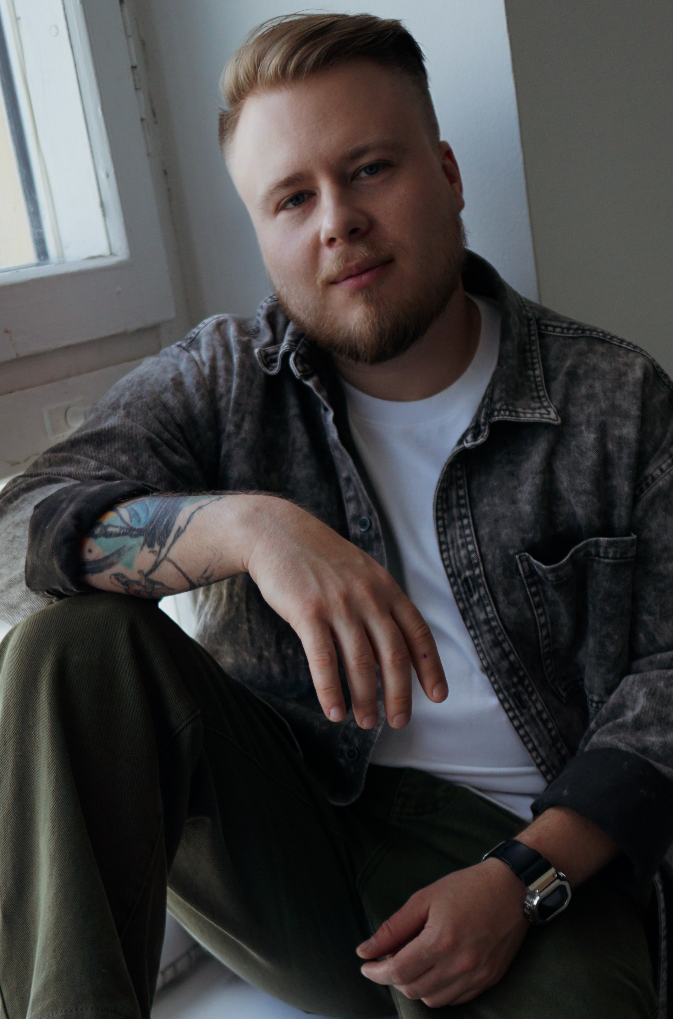 Мужской портрет. Фотограф, Москва, Lifestyle фотография