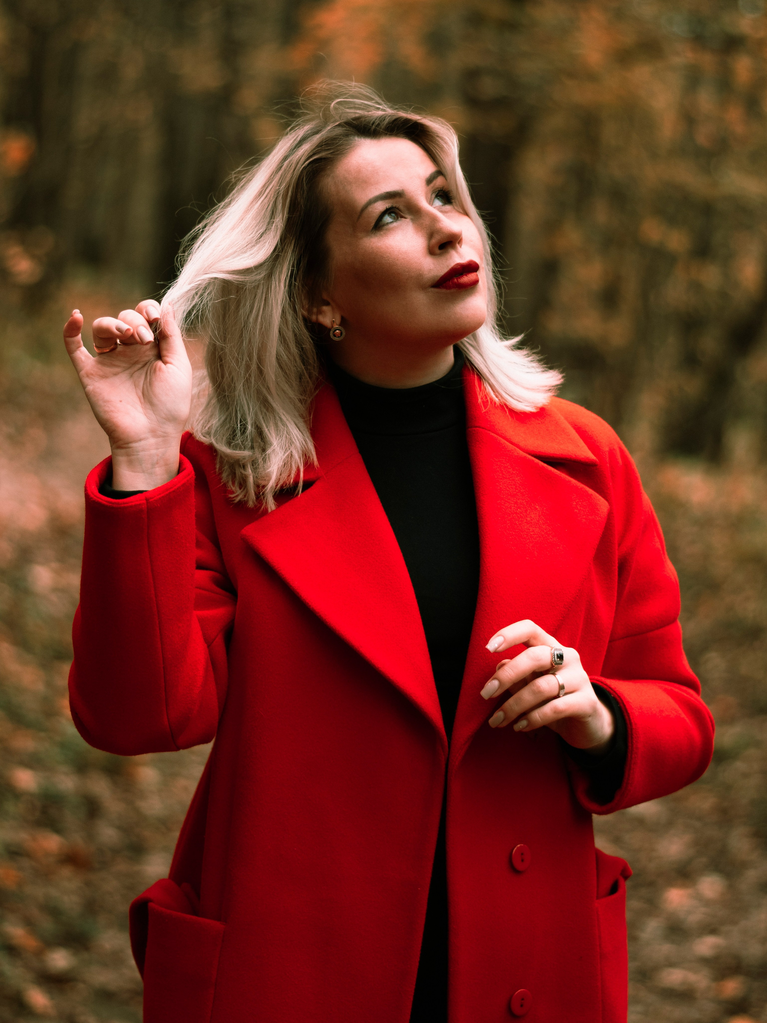 Anya — Autumn Forest. Портретный фотограф Москва Белогорцев Сергей