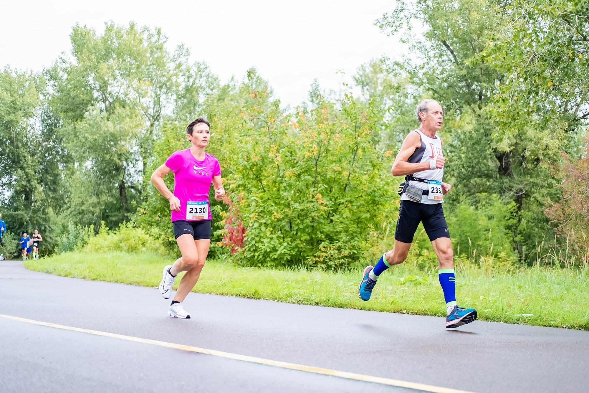 Репортаж Забег в Красноярске